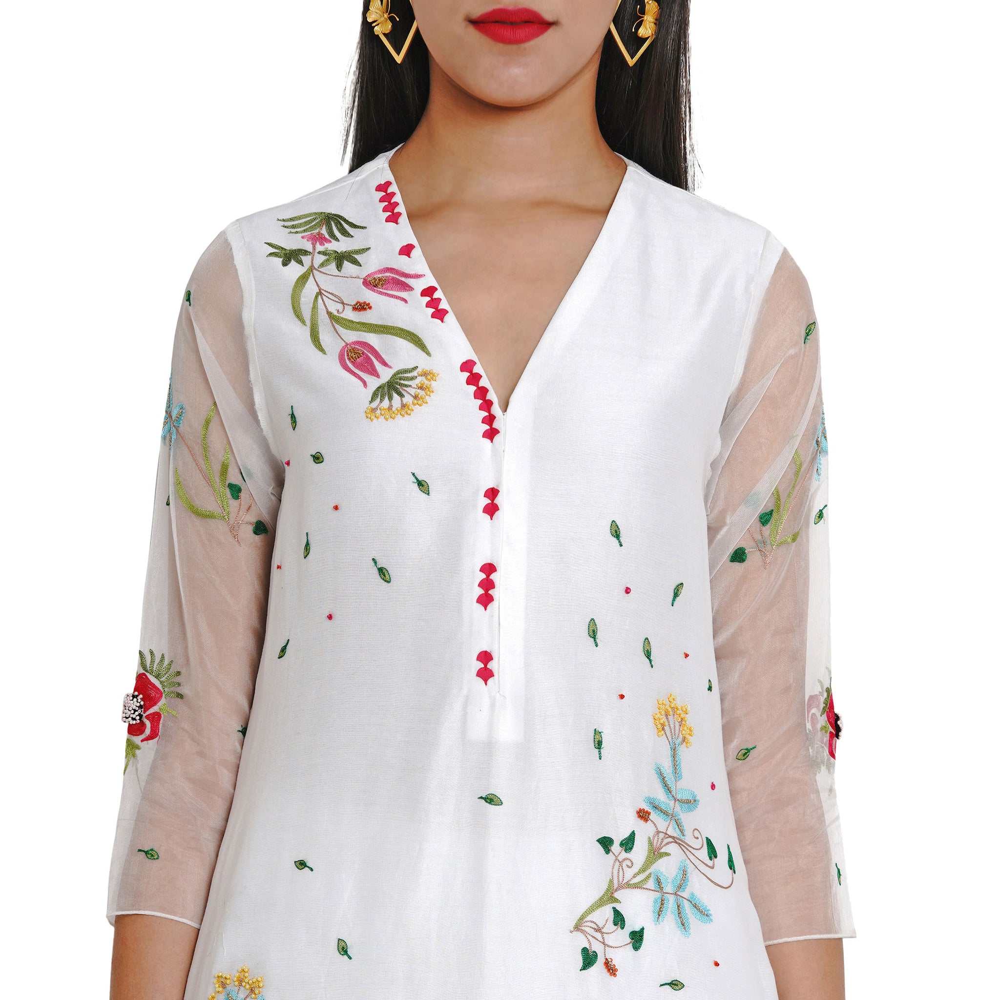 Embroidered Kurta