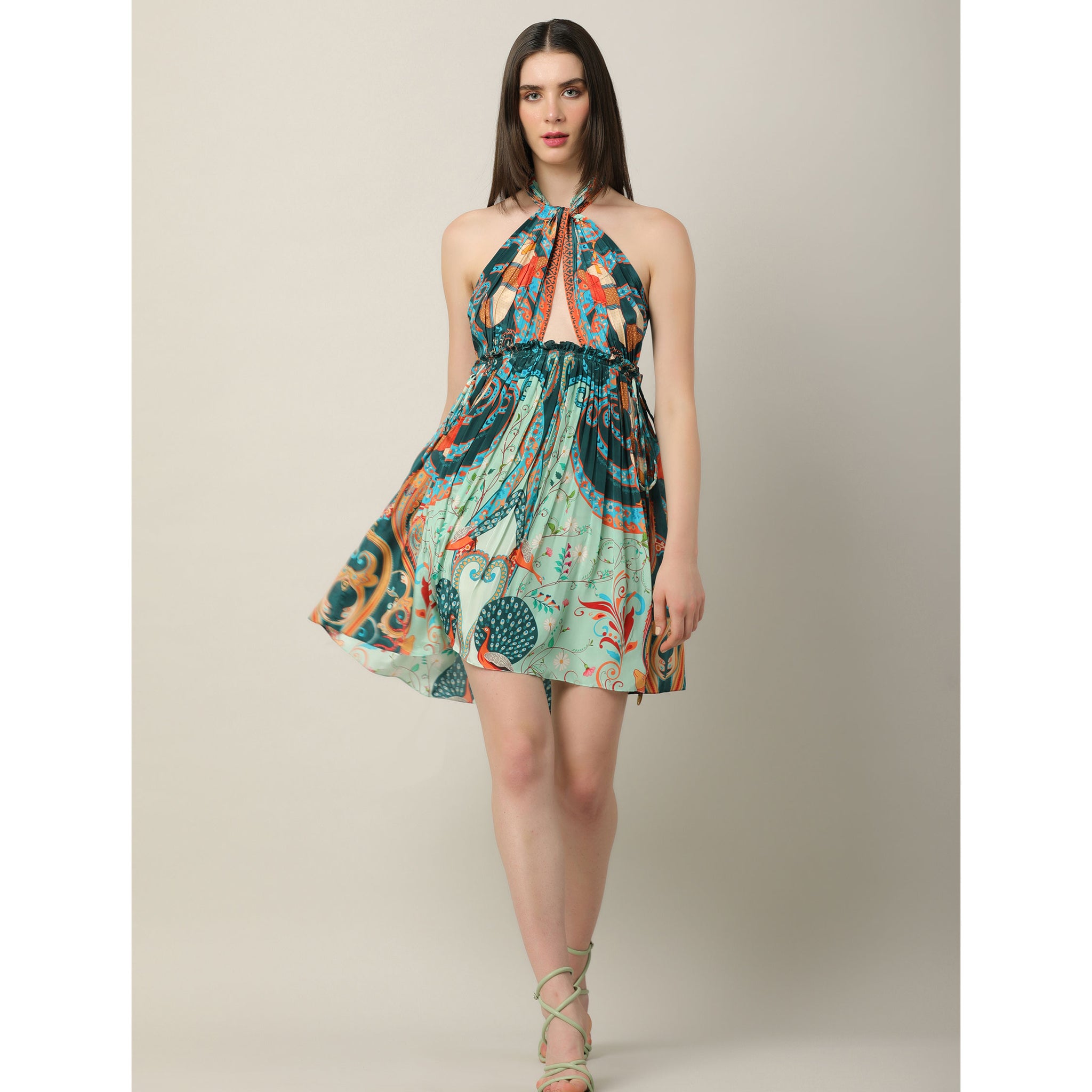 Draped dress