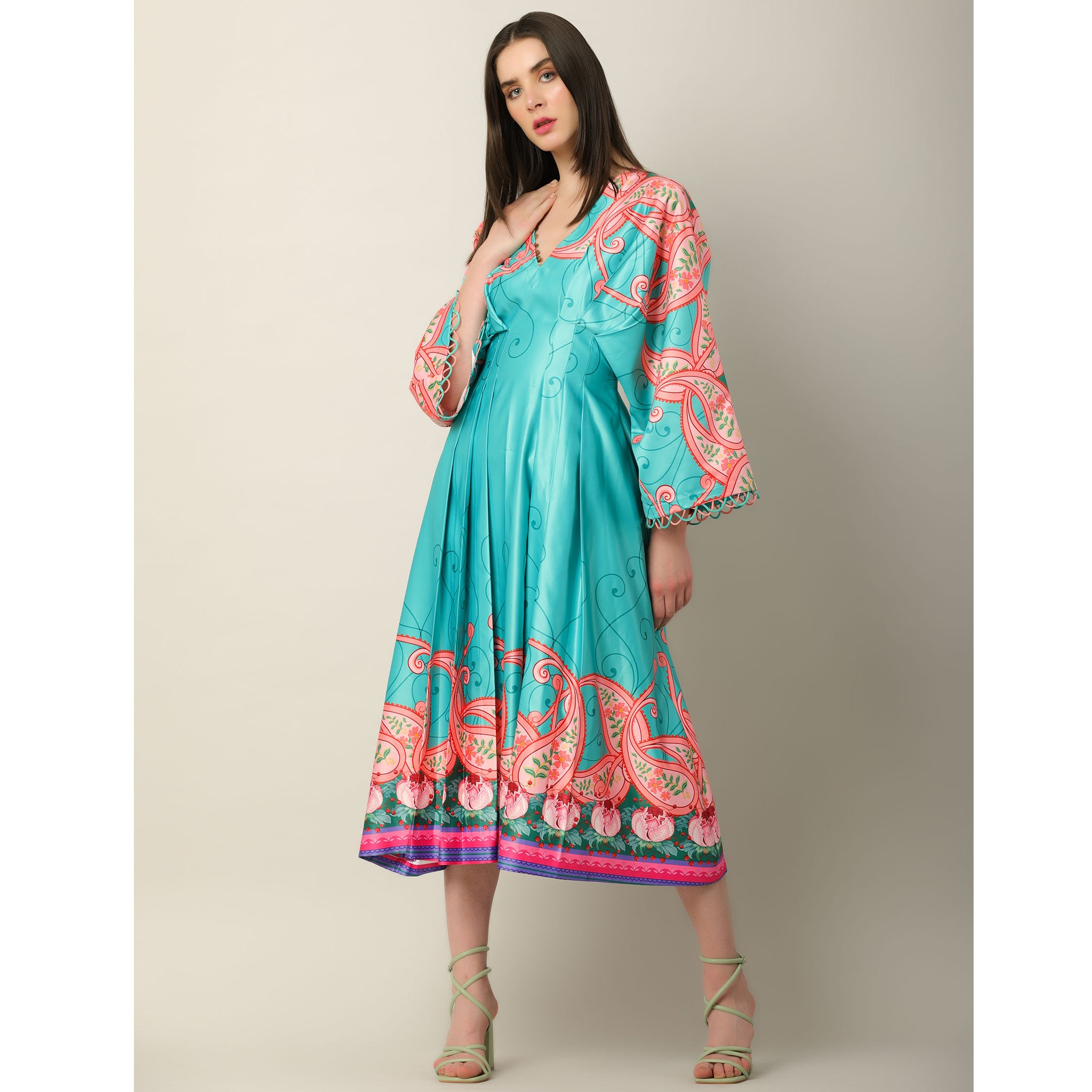Draped dress