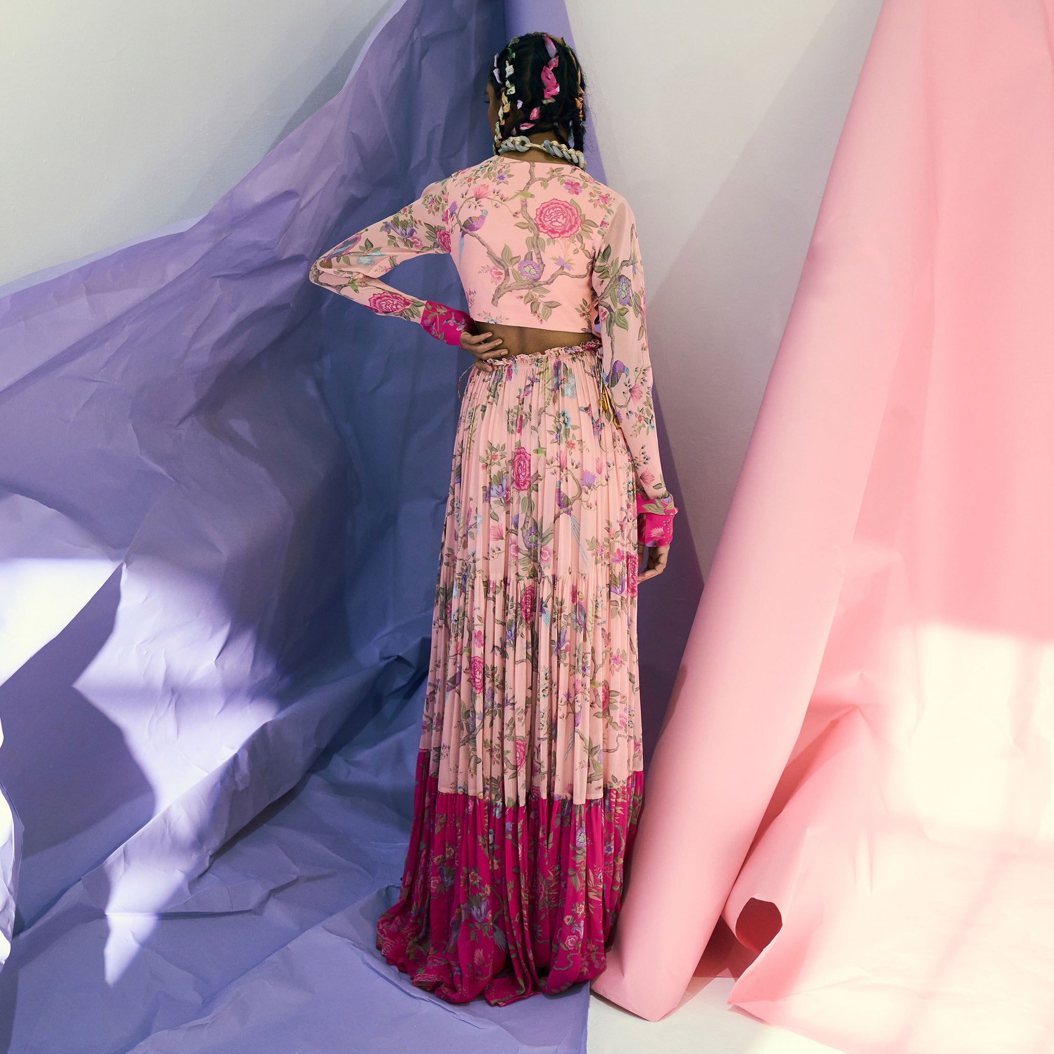 Embroidered Maxi Dress