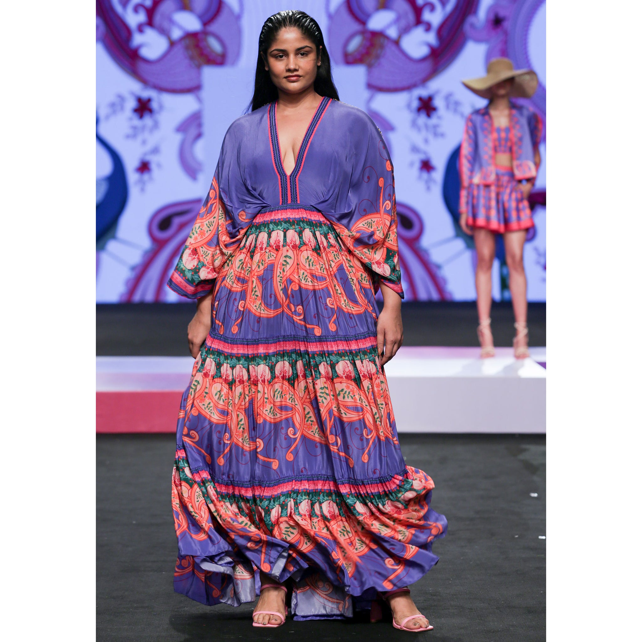Embroidered Maxi Dress