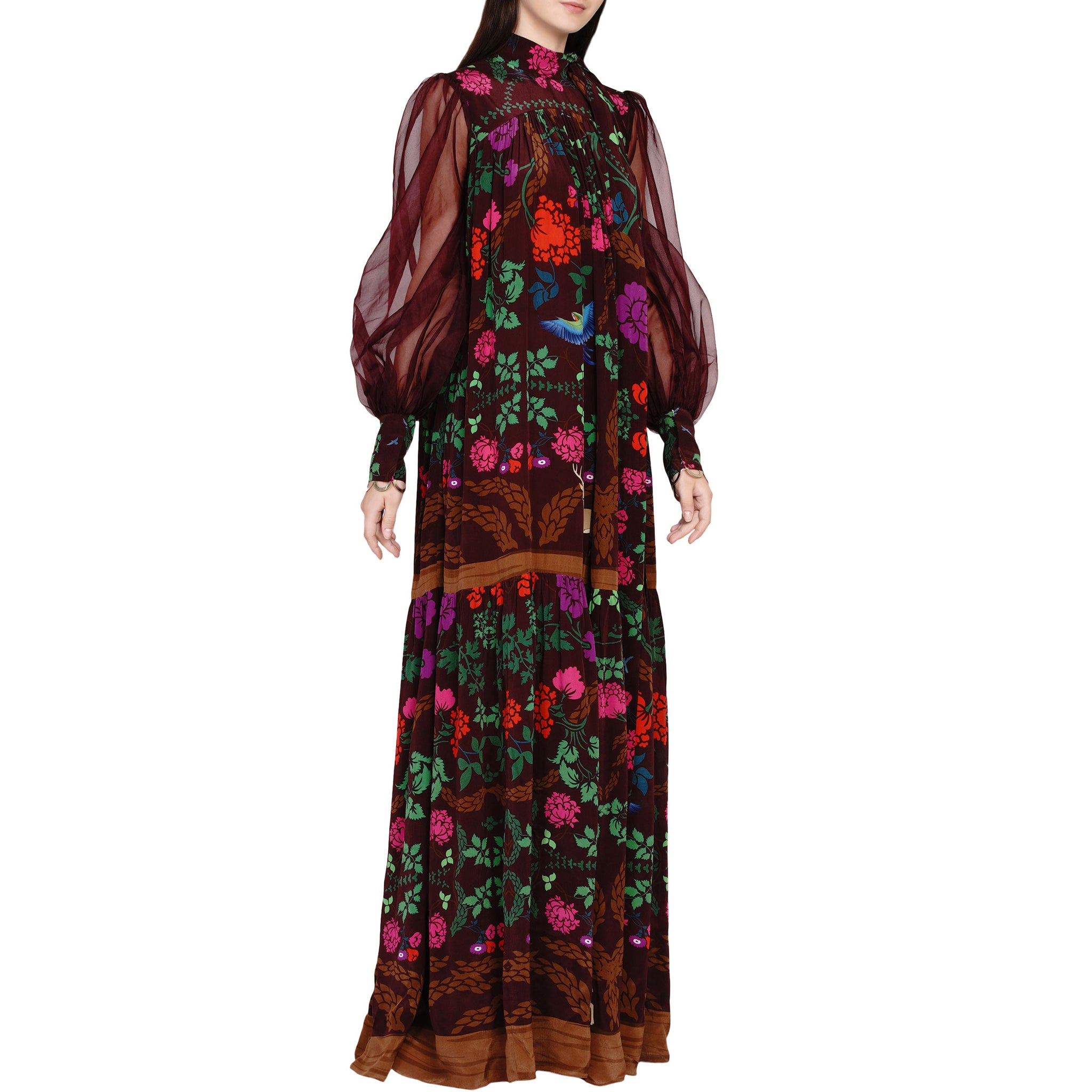 Embroidered Maxi Dress