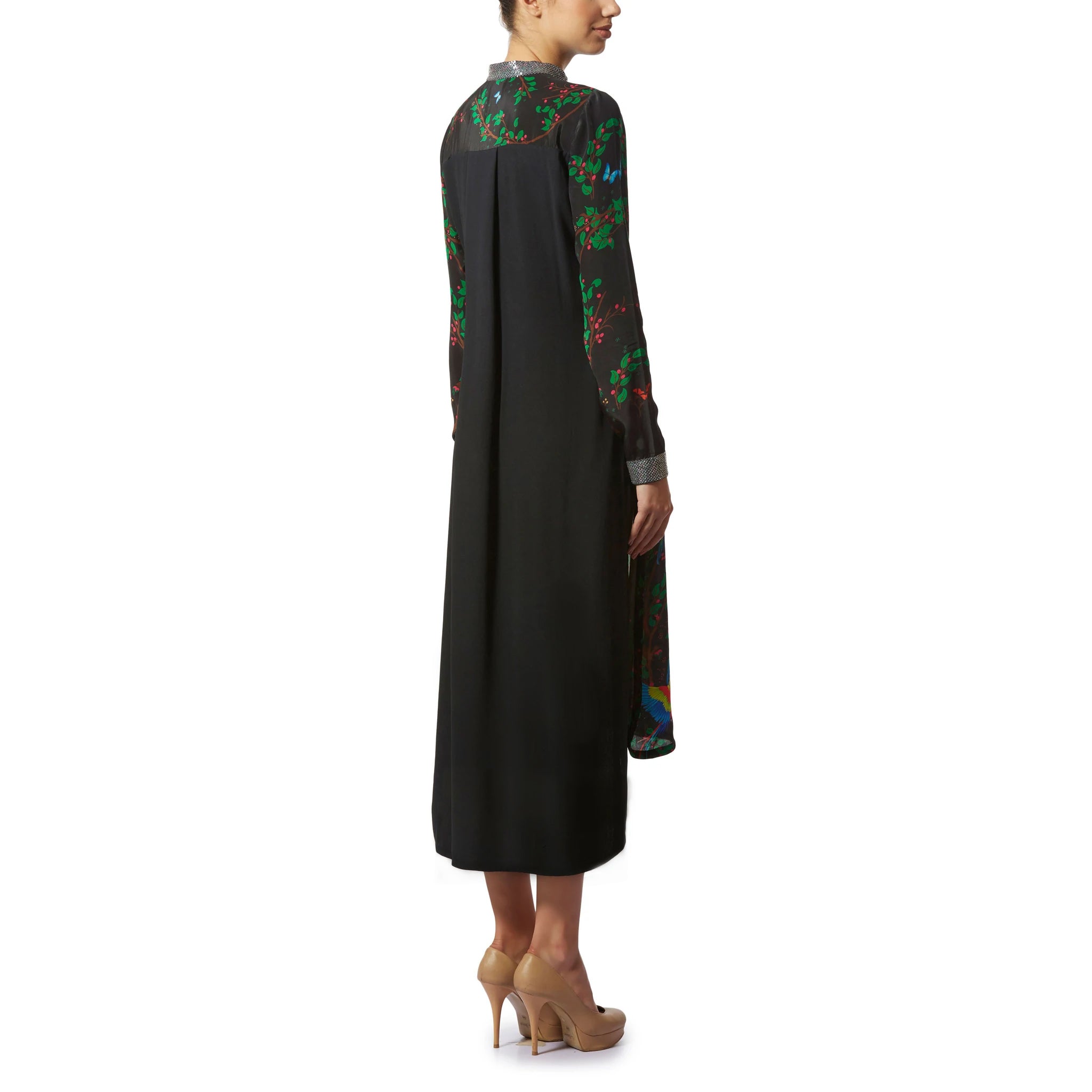 Embroidered High Low Tunic