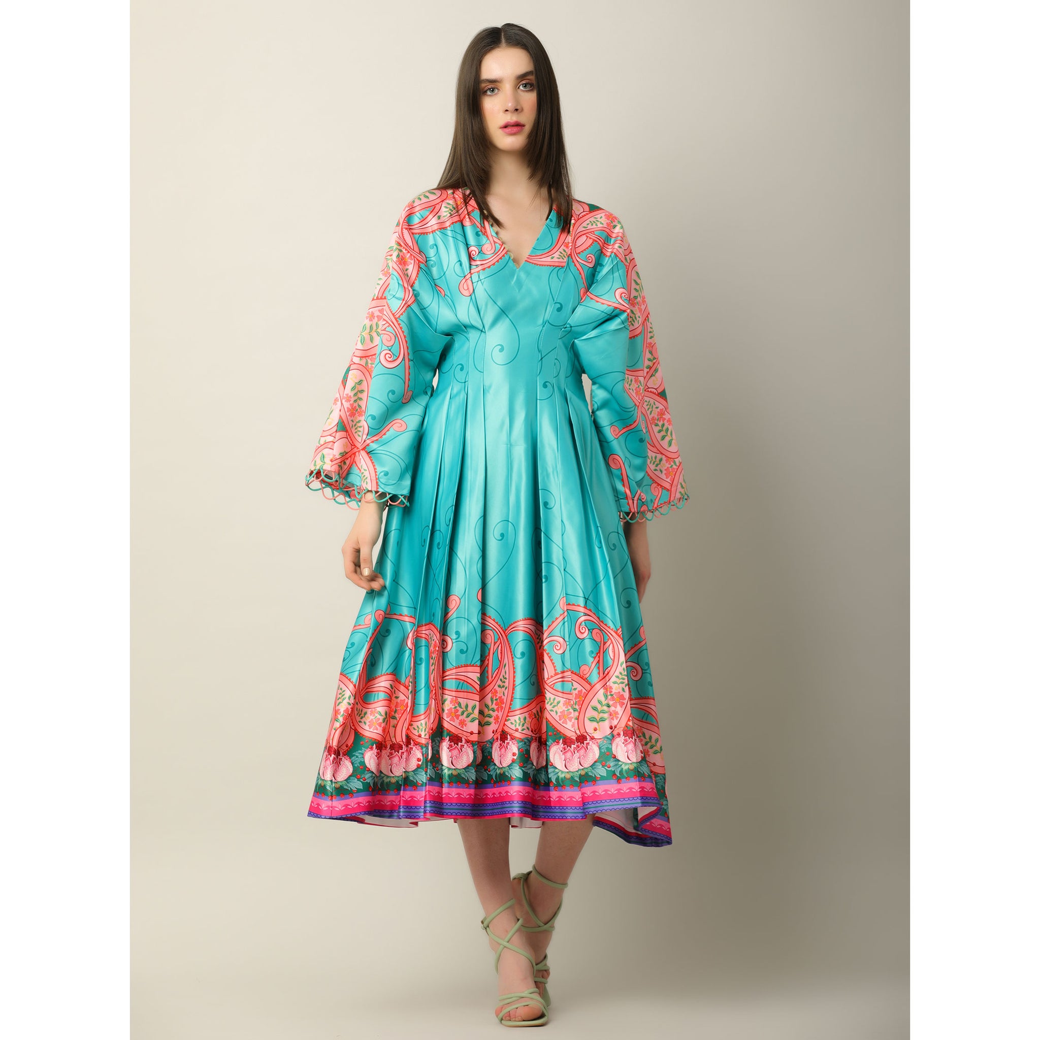 Draped dress
