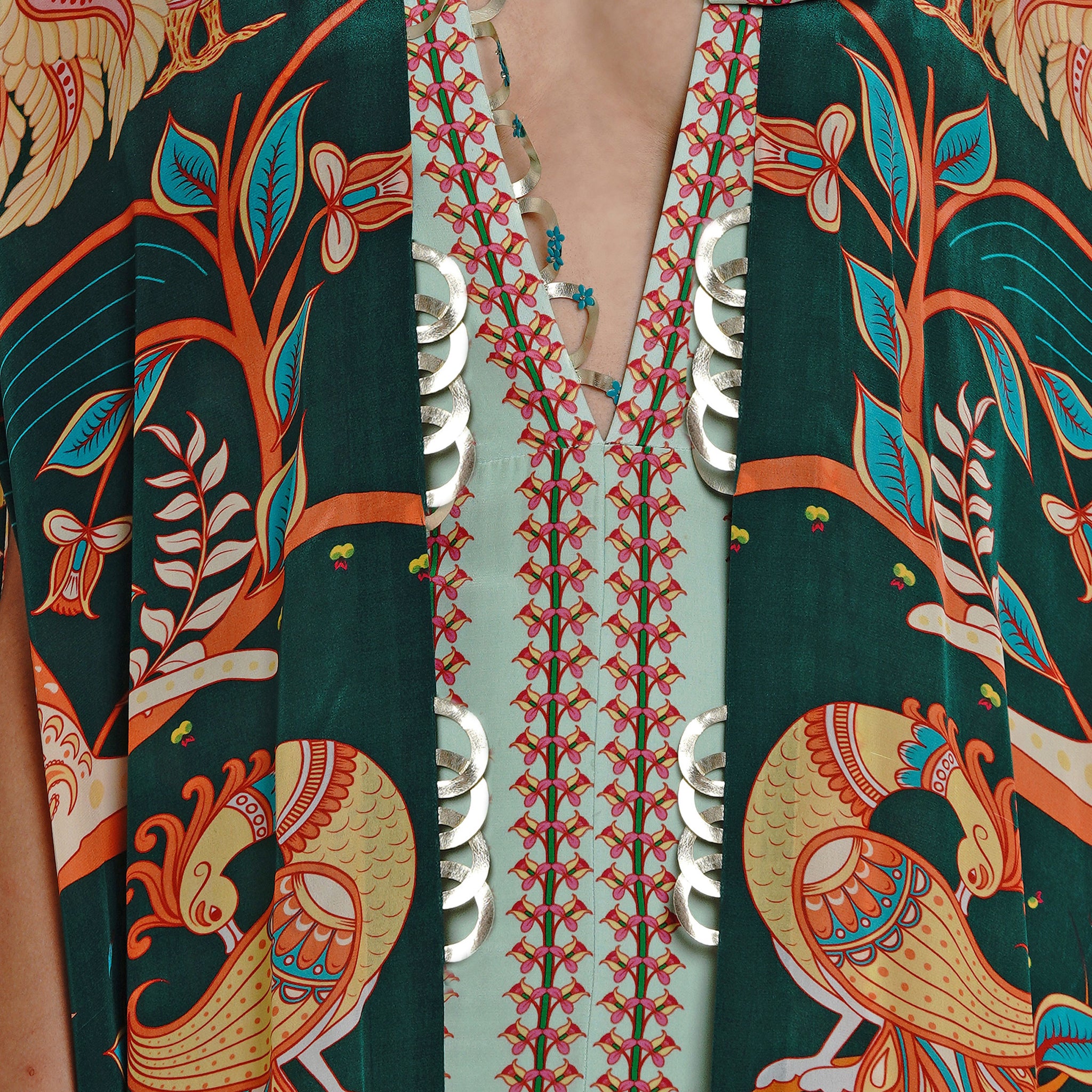 Embroidered Cape
