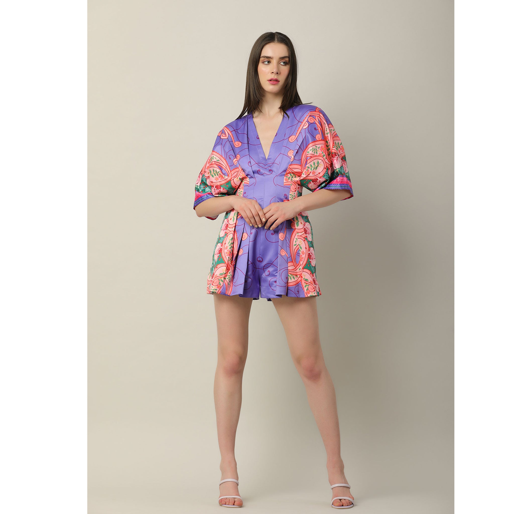Draped Playsuit