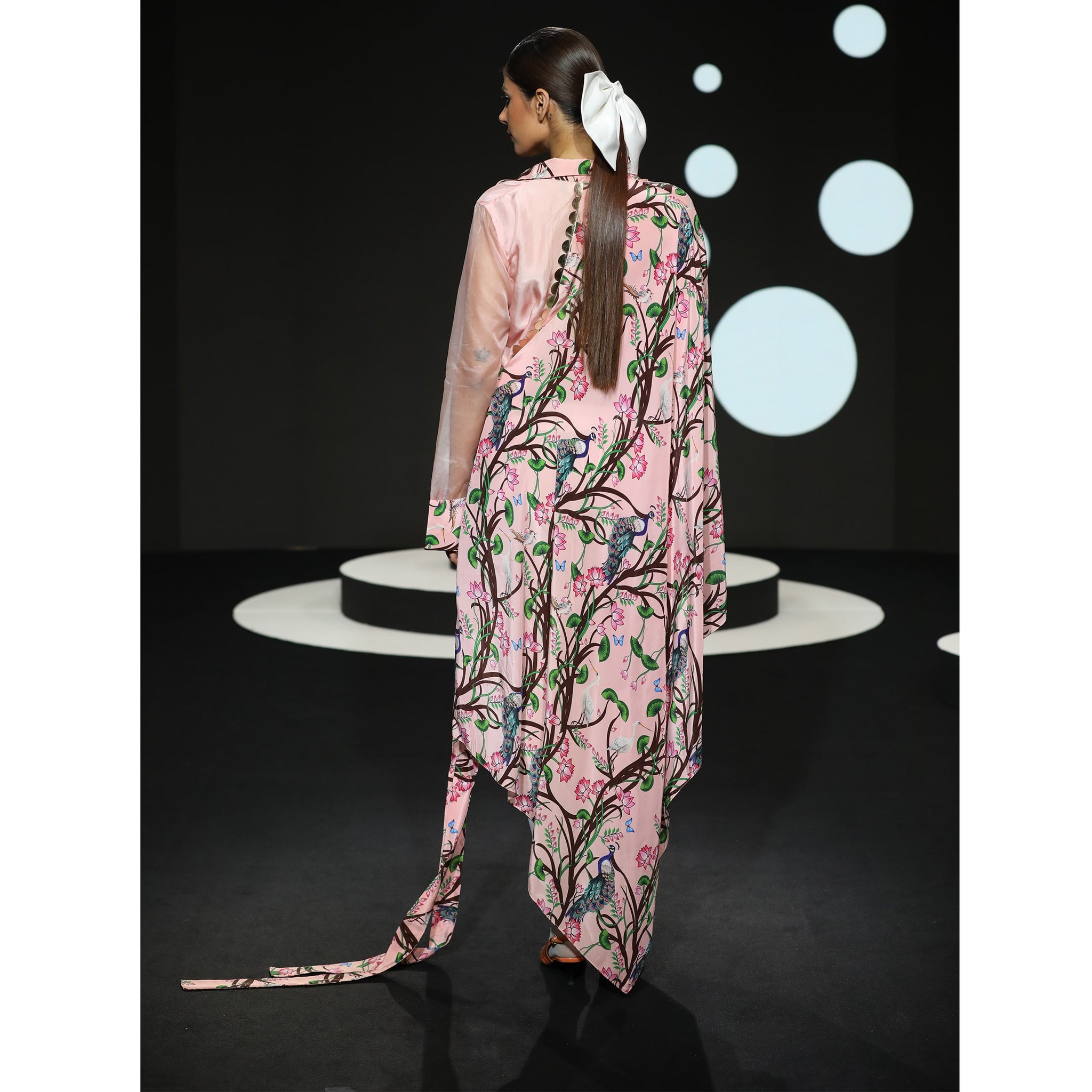 Draped Wrap Dress