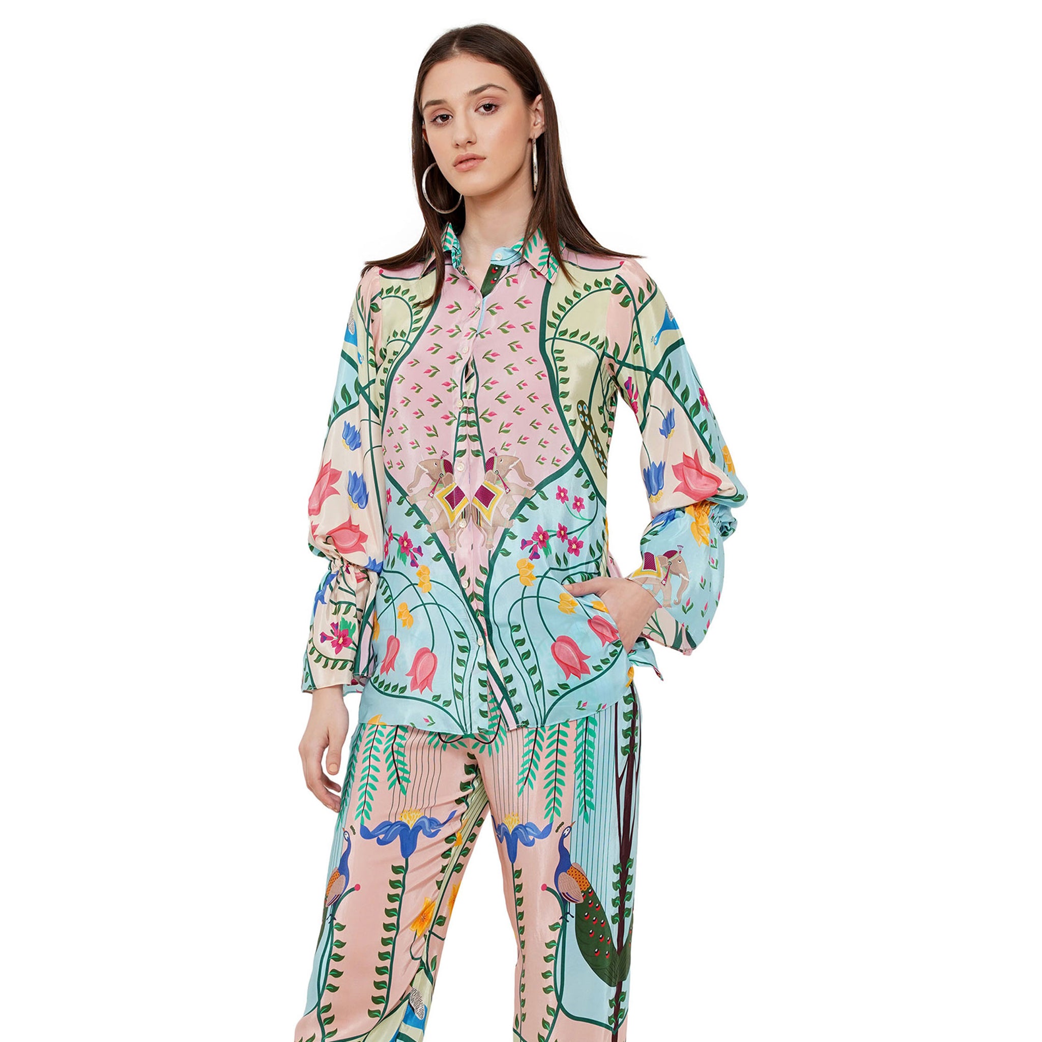 Placement Print Shirt