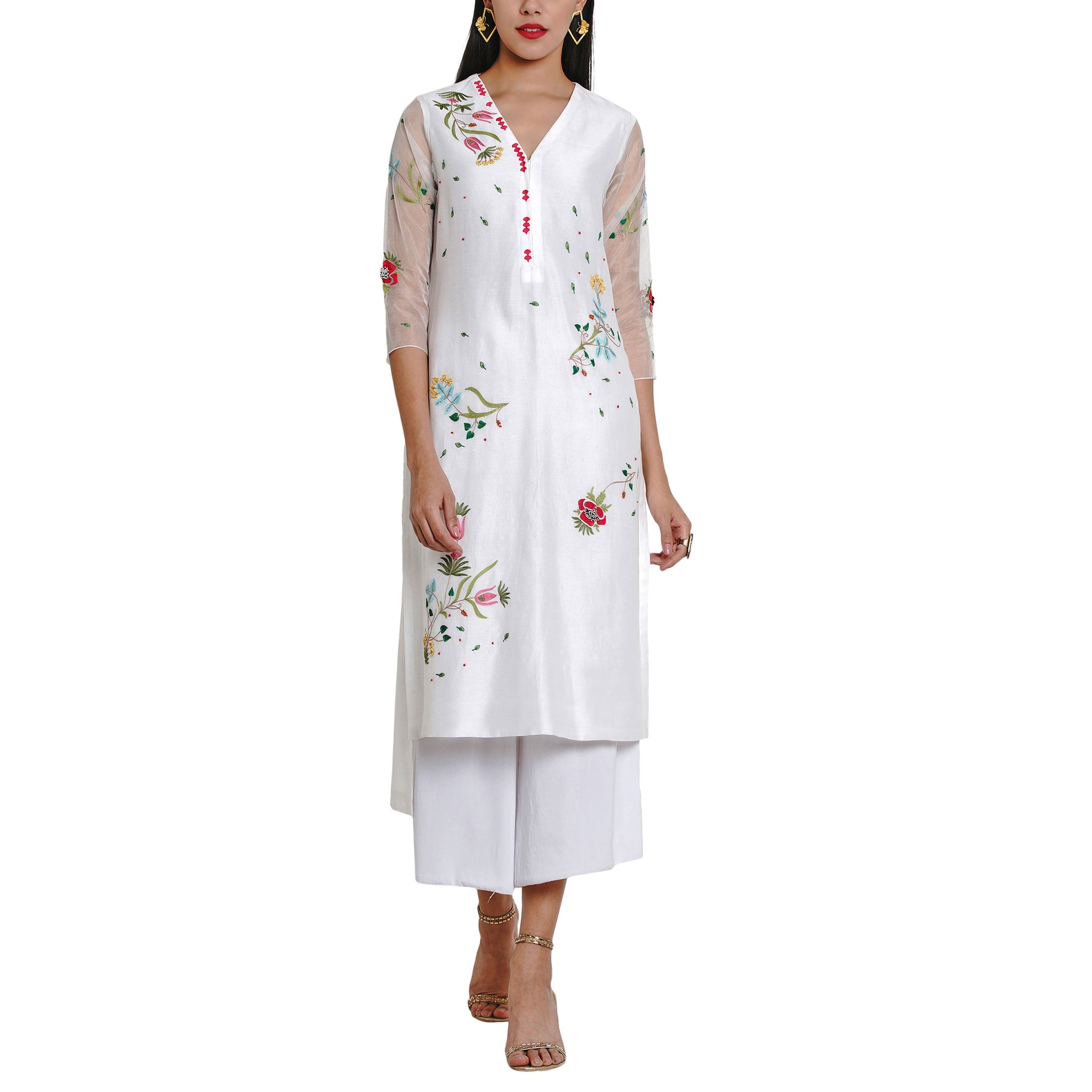 Embroidered Kurta