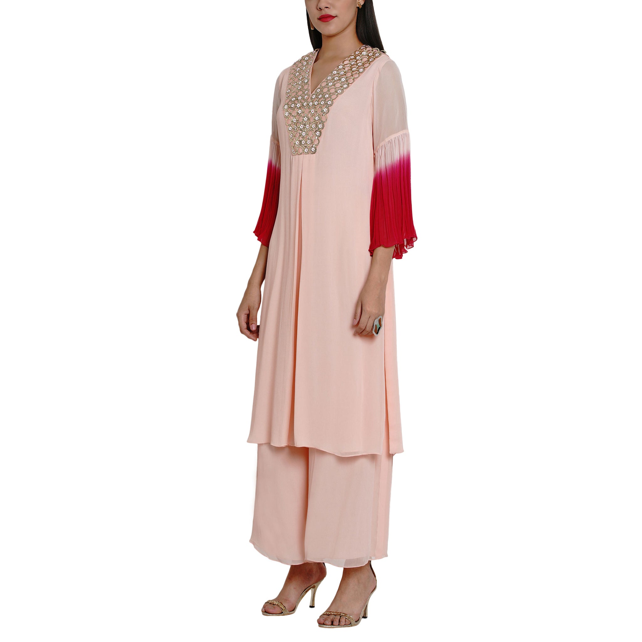 Embroidered Kurta Set