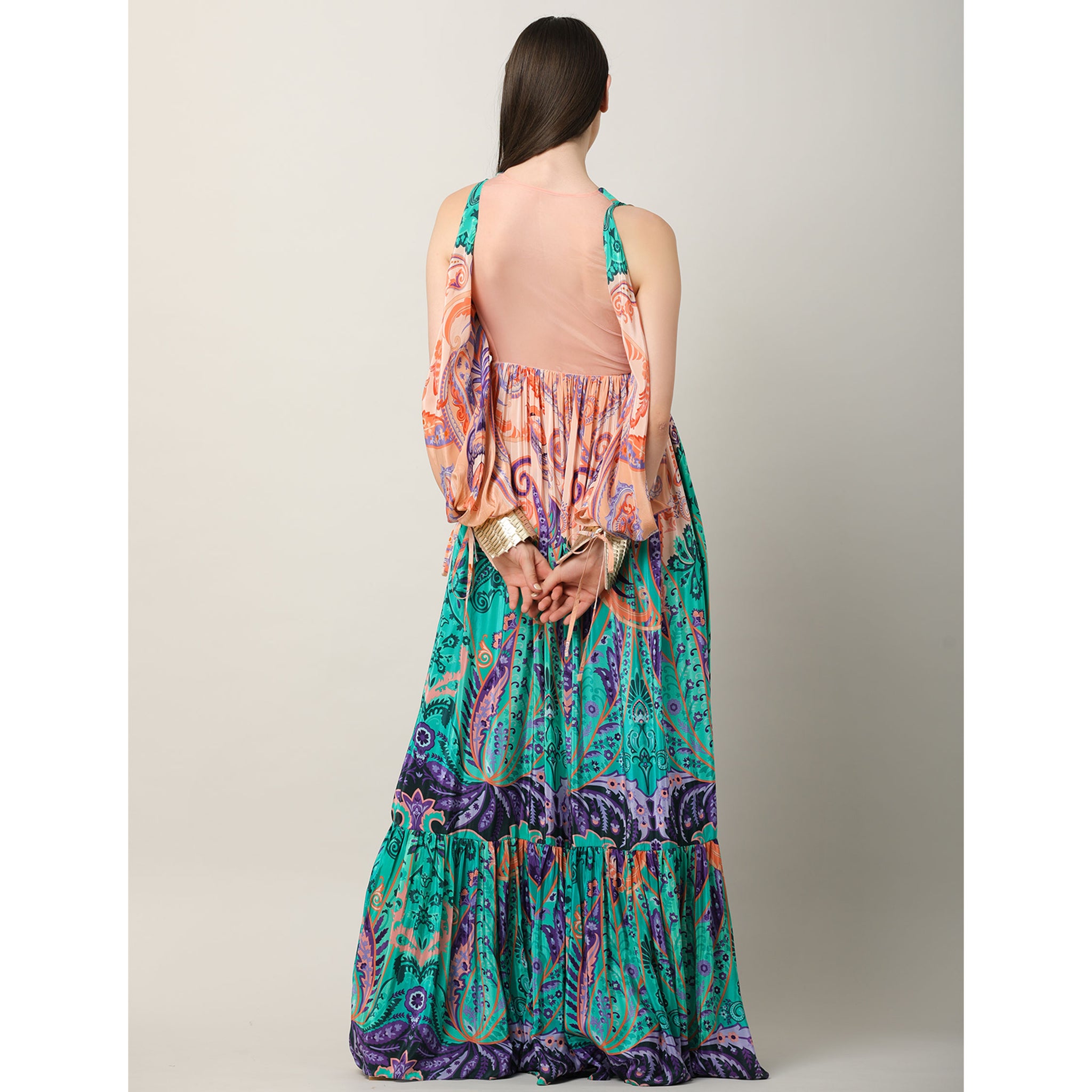 Embroidered Maxi Dress