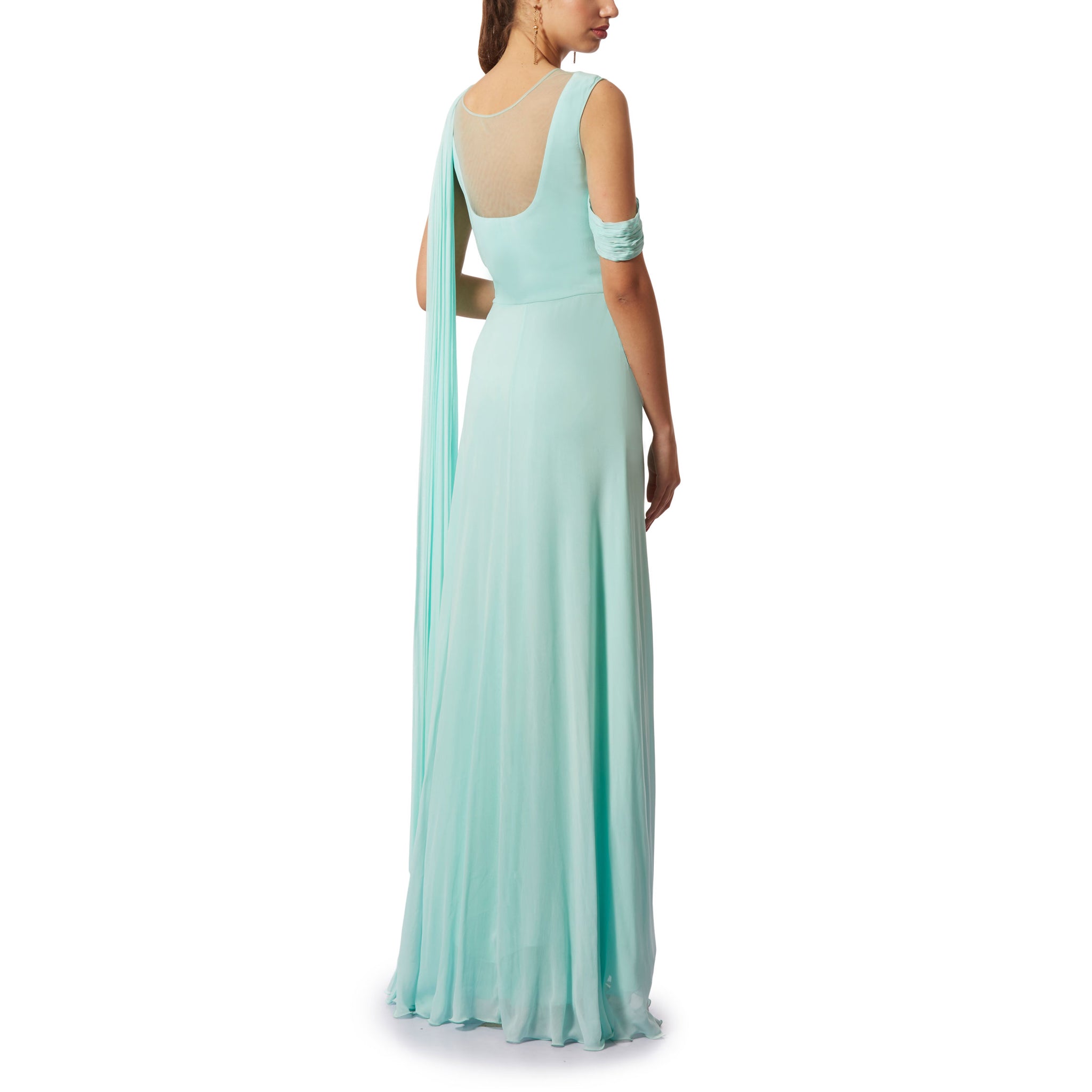 Hand Embroidered Gown