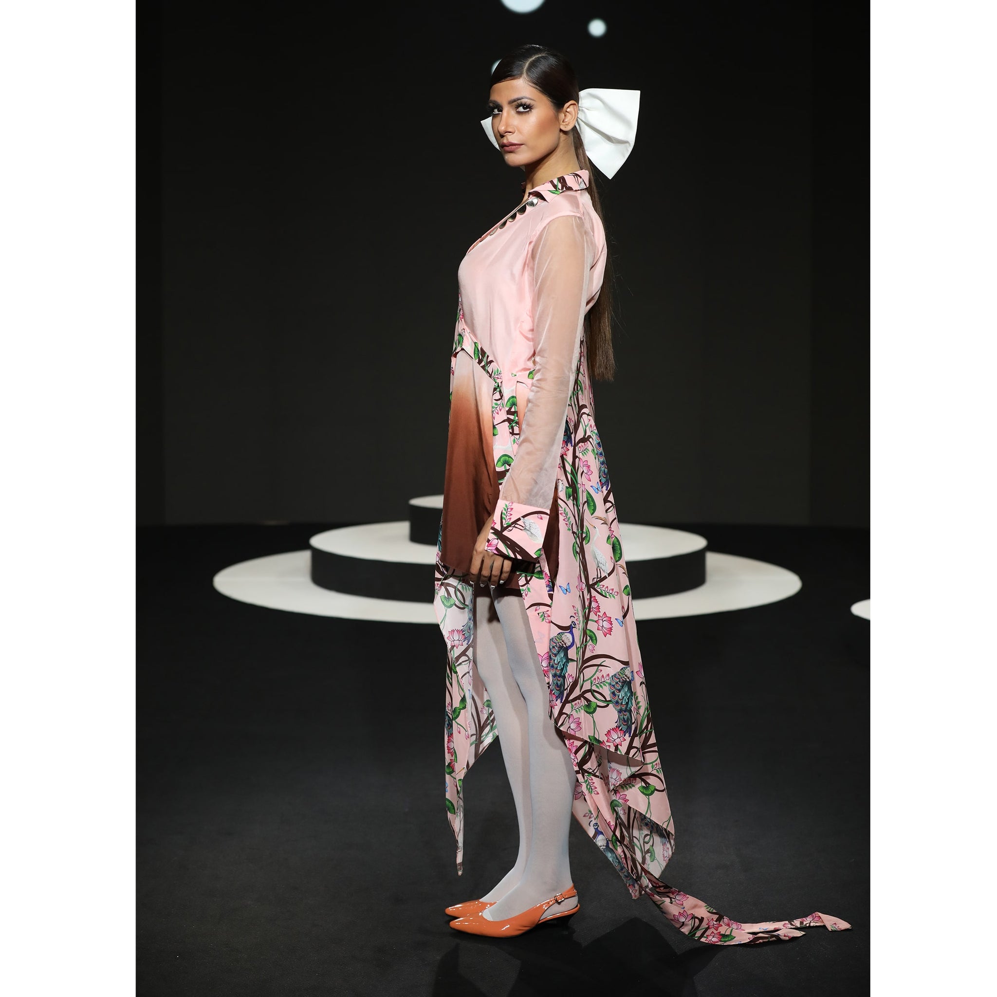 Draped Wrap Dress