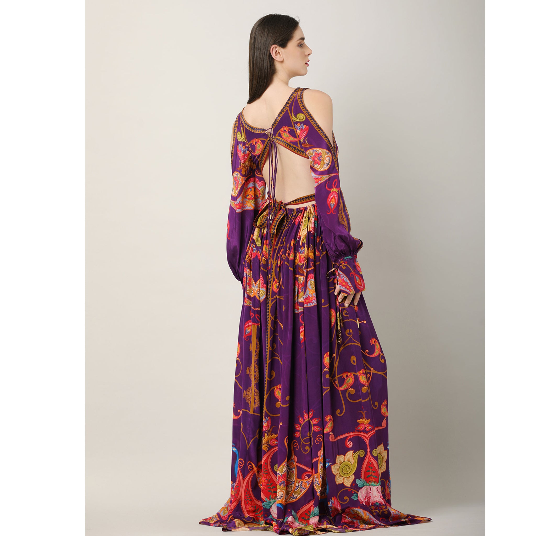 Embroidered Maxi Dress