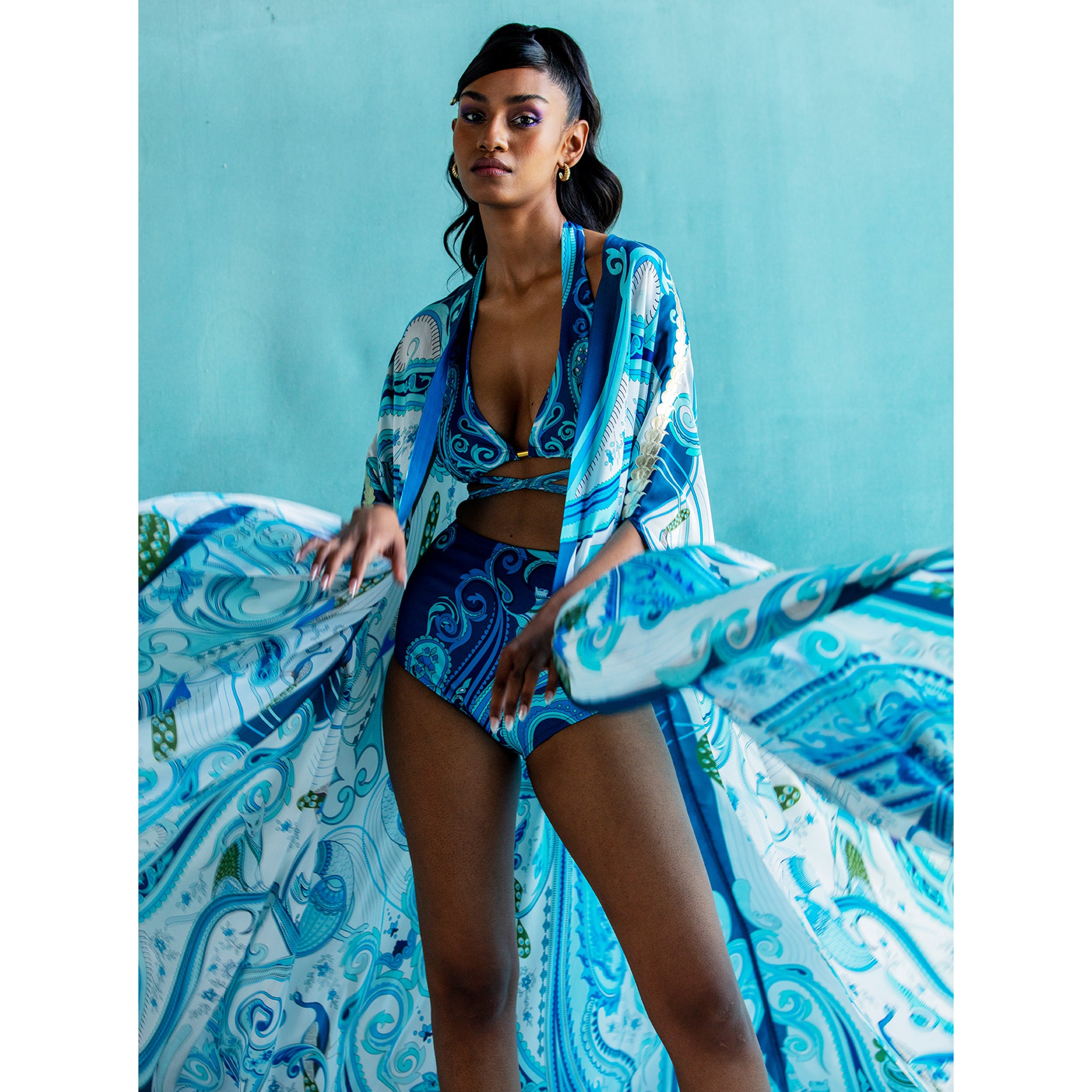 Embroidered Cape