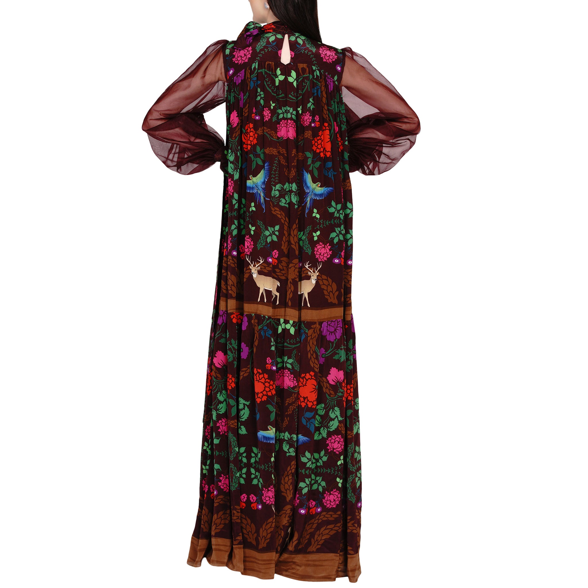 Embroidered Maxi Dress