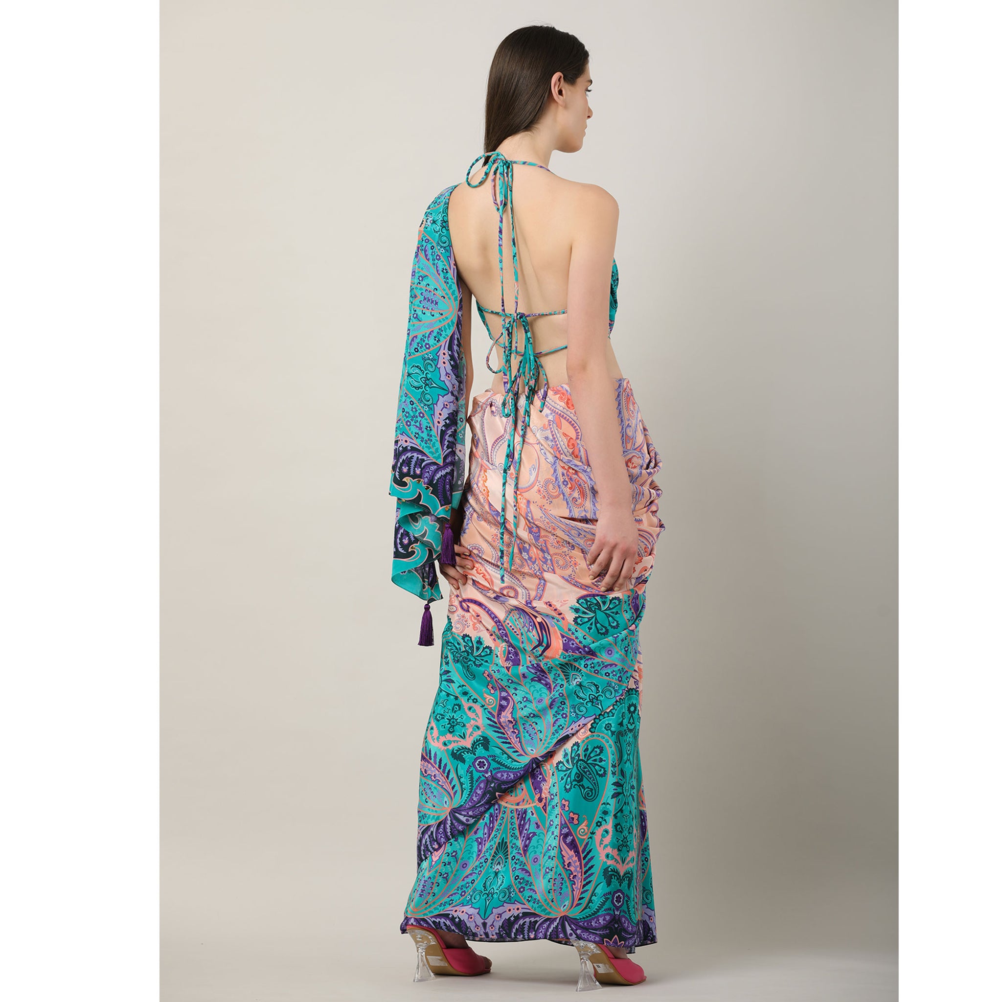 Embroidered Sari