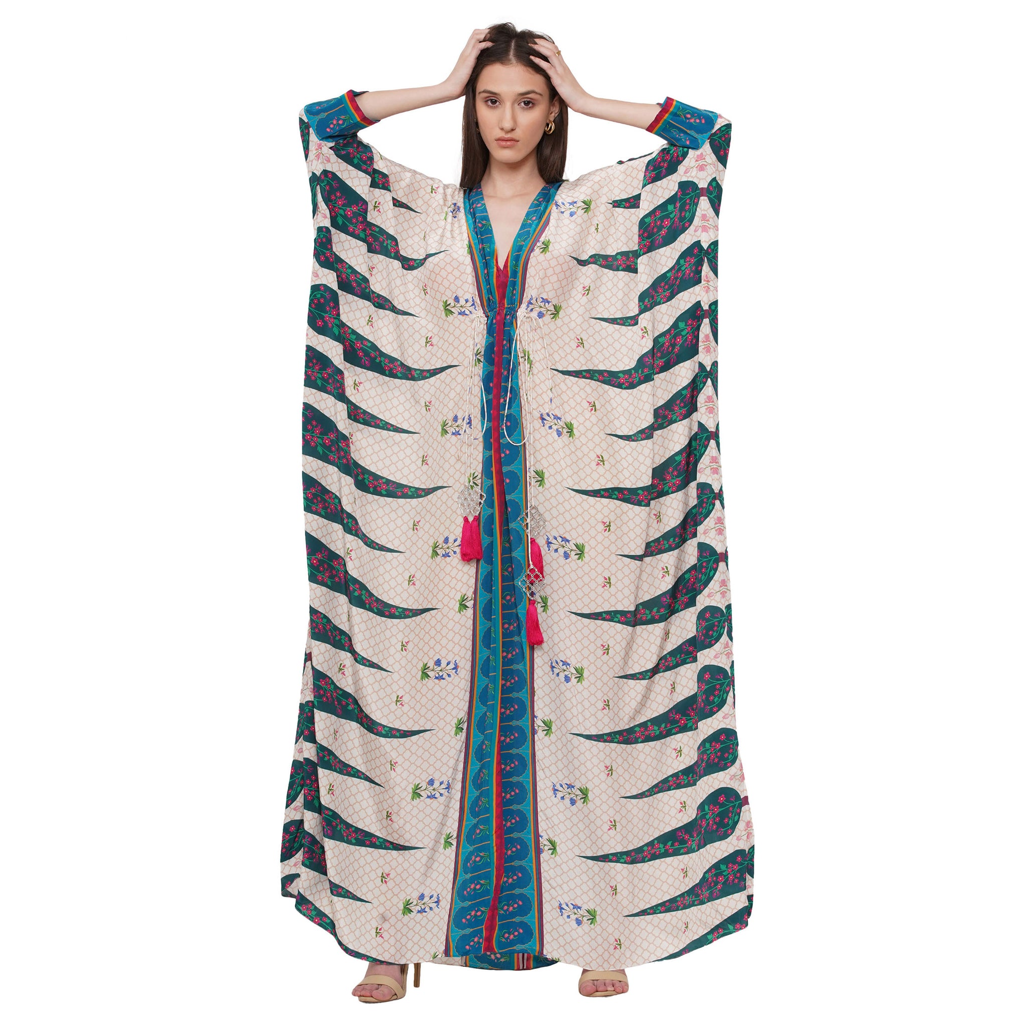 Kaftan with Placement Print
