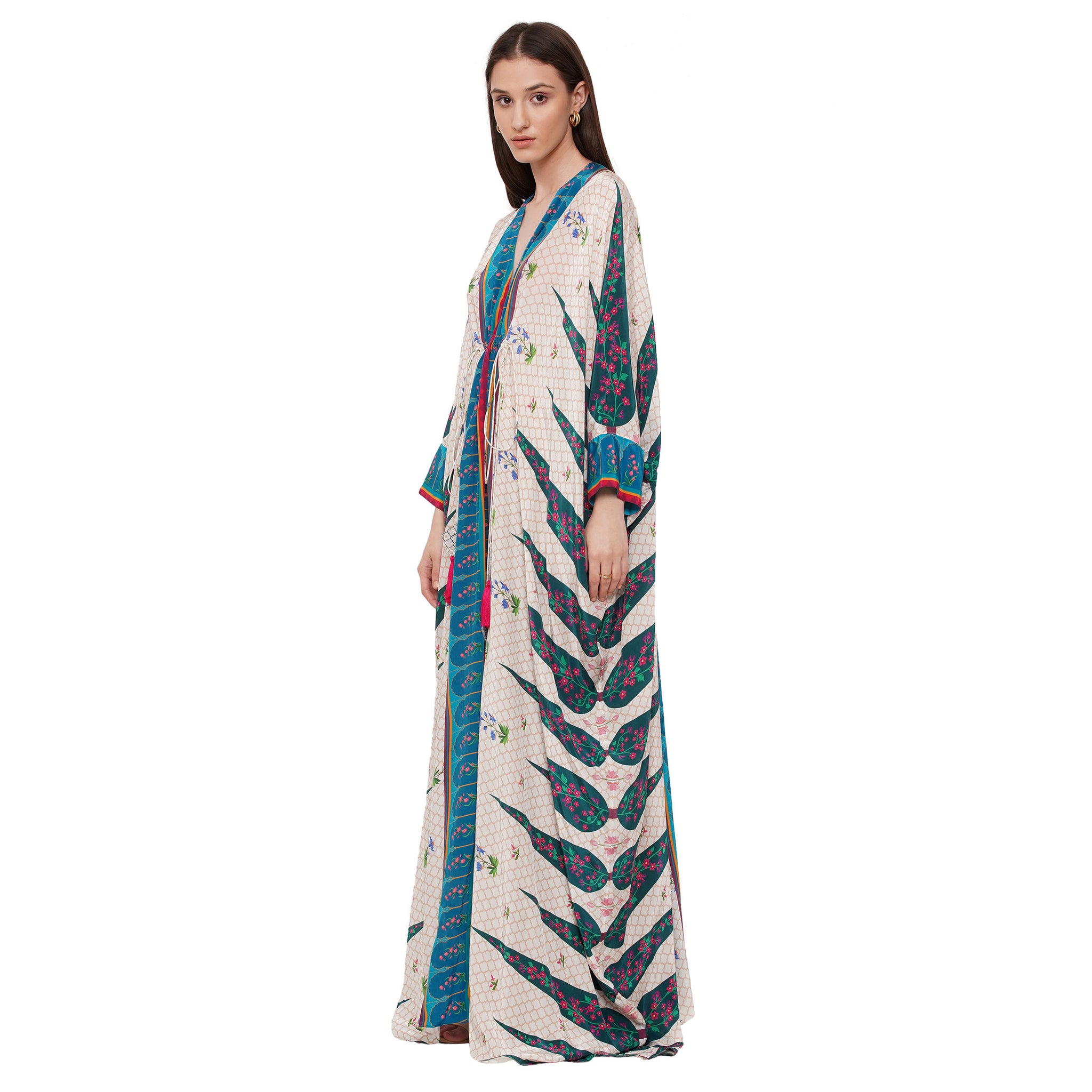 Kaftan with Placement Print