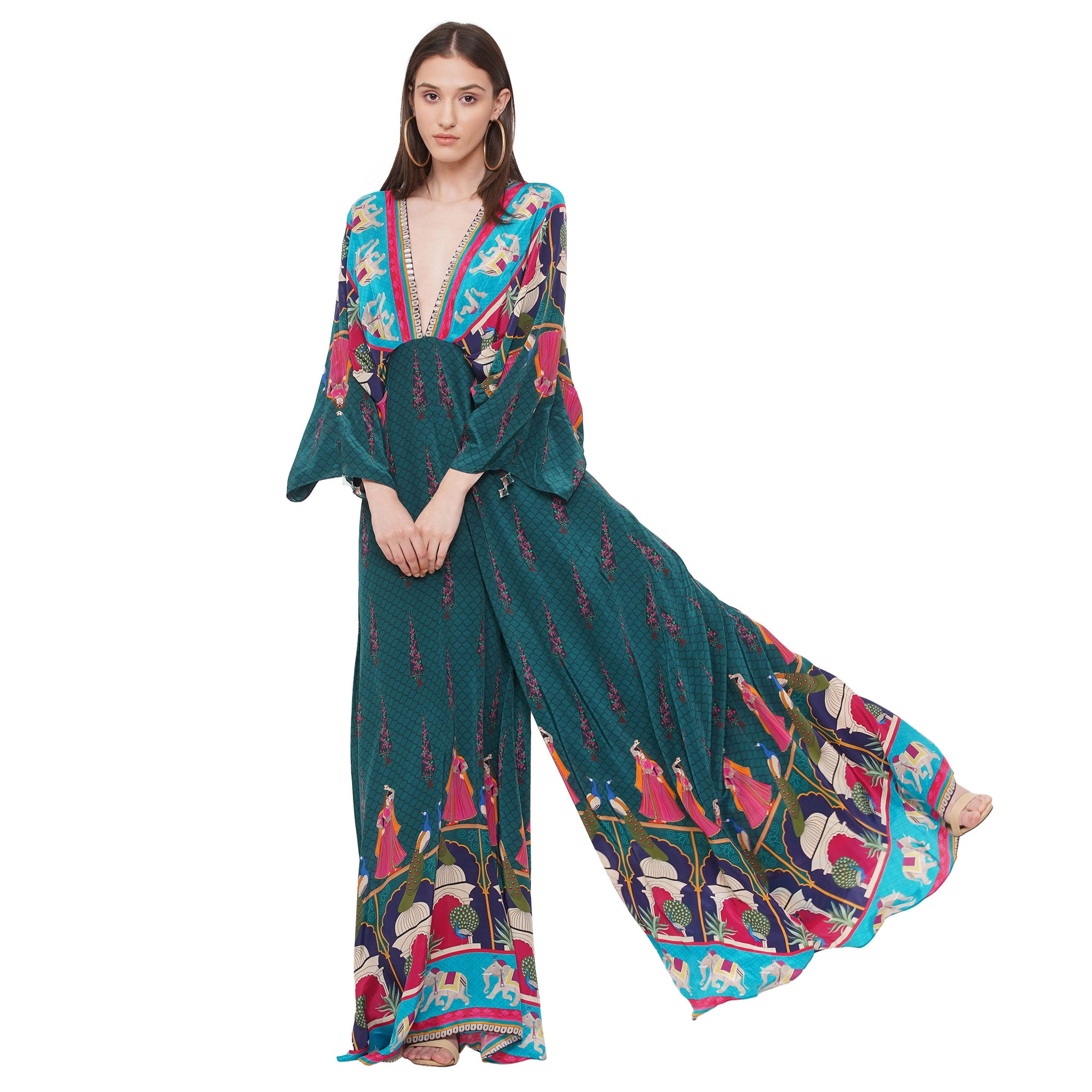 Embroidered Jumpsuit