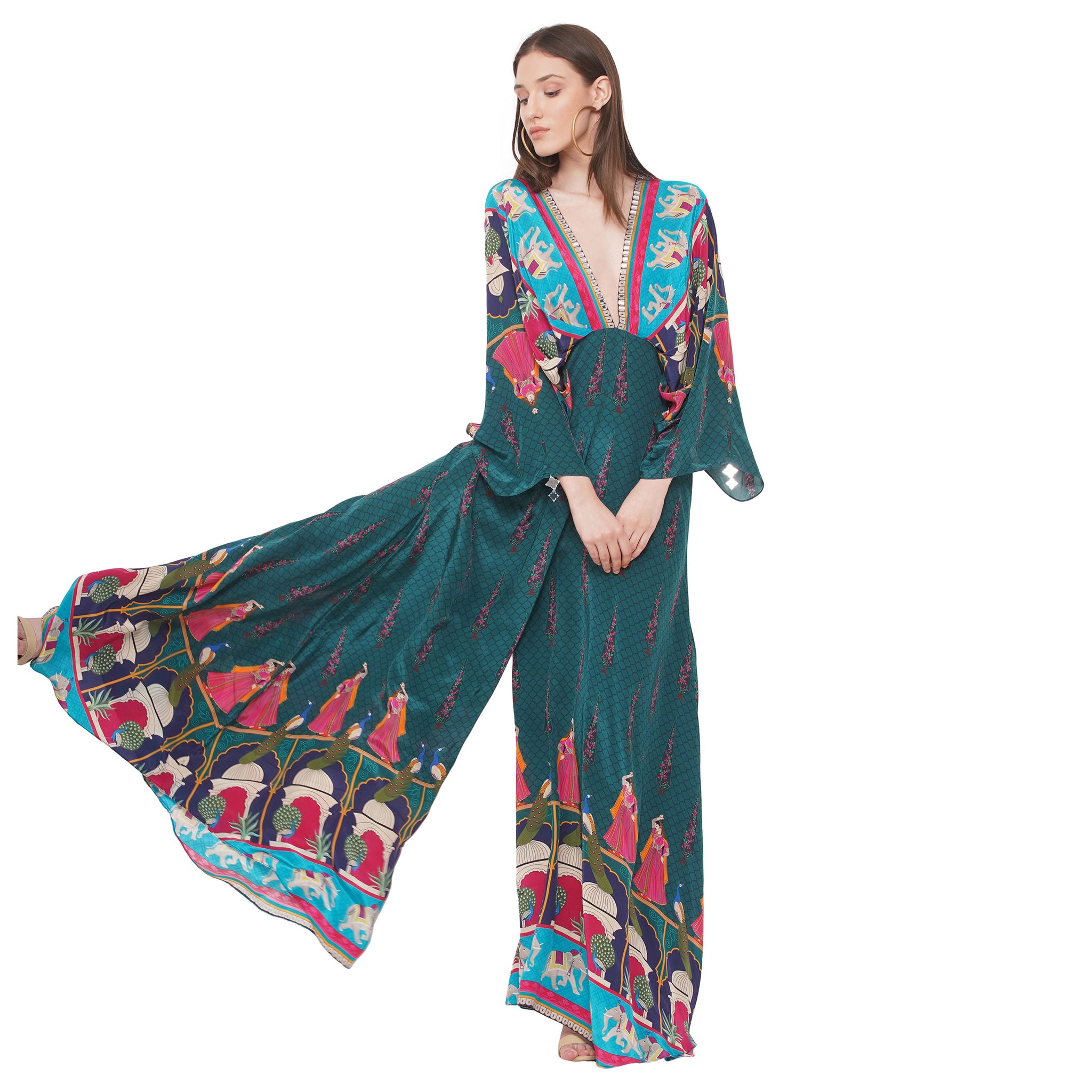 Embroidered Jumpsuit