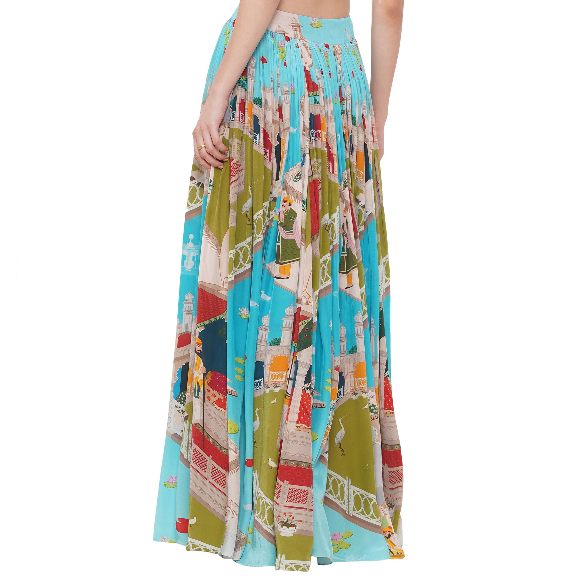 Maxi Skirt with a Slit