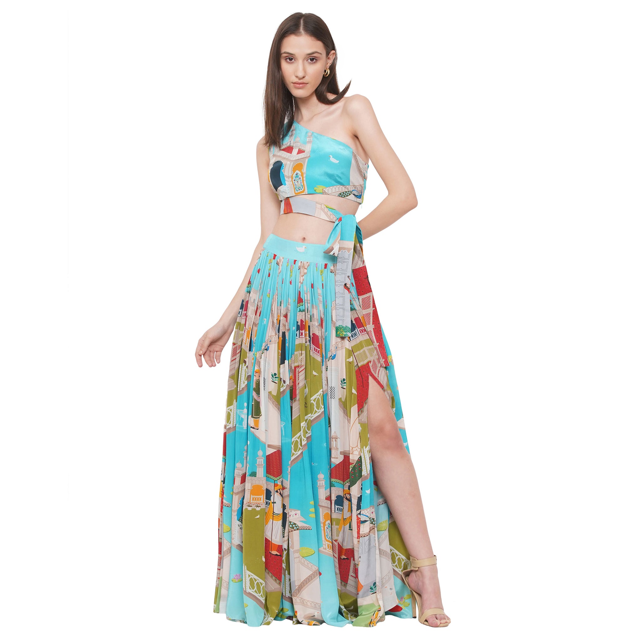 Maxi Skirt with a Slit