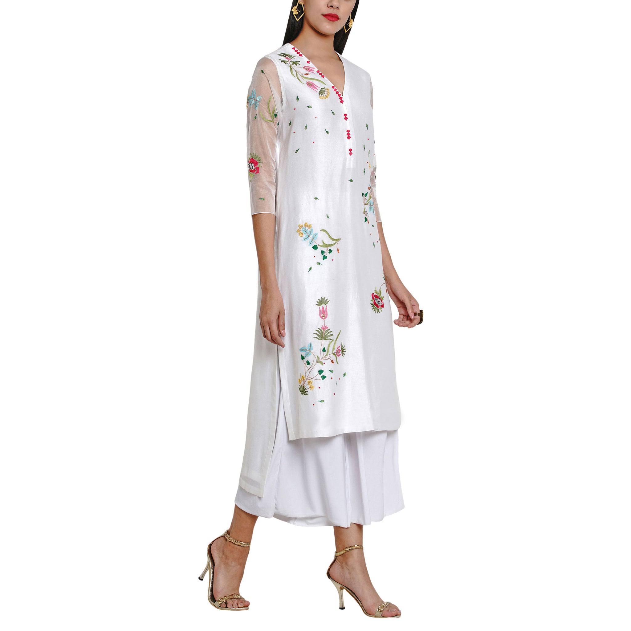 Embroidered Kurta
