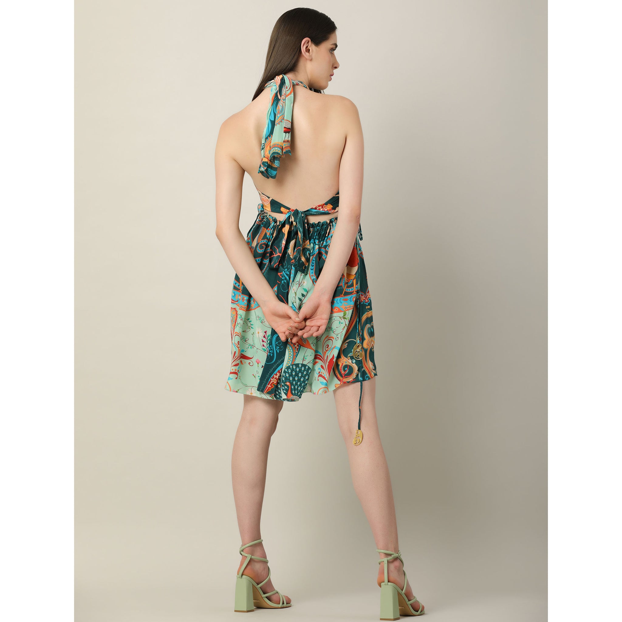 Draped dress