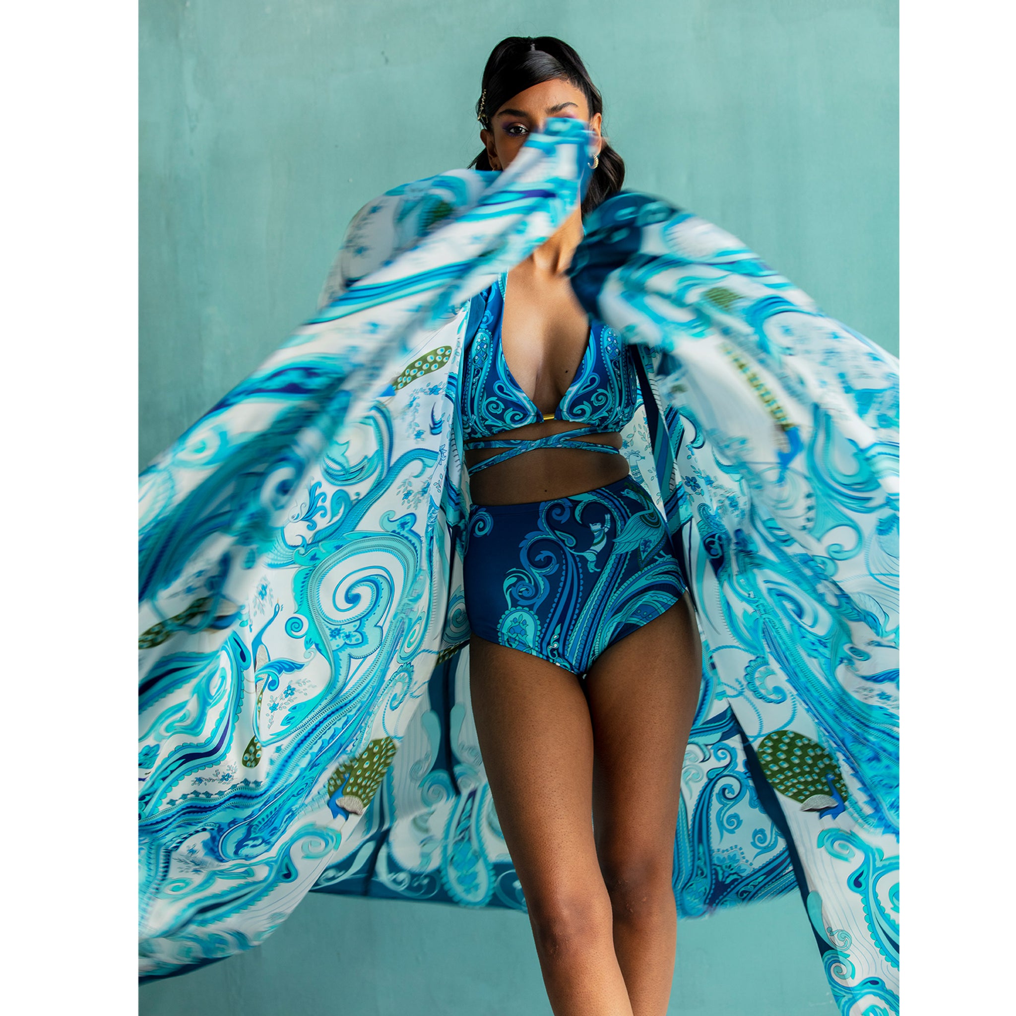 Embroidered Cape
