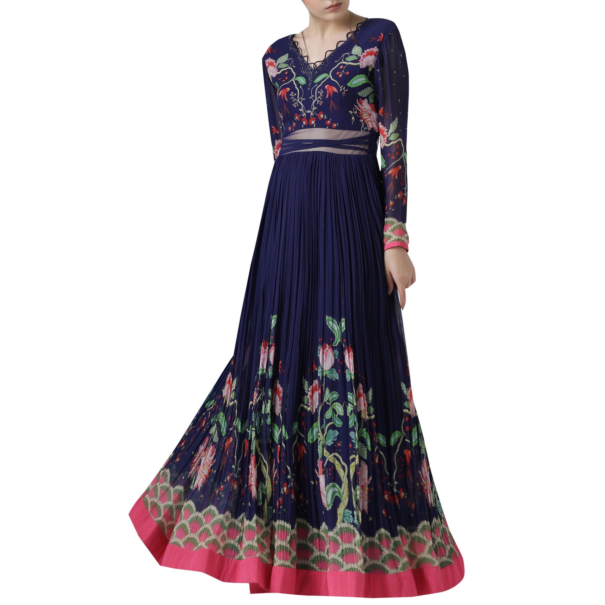 Embroidered Gown