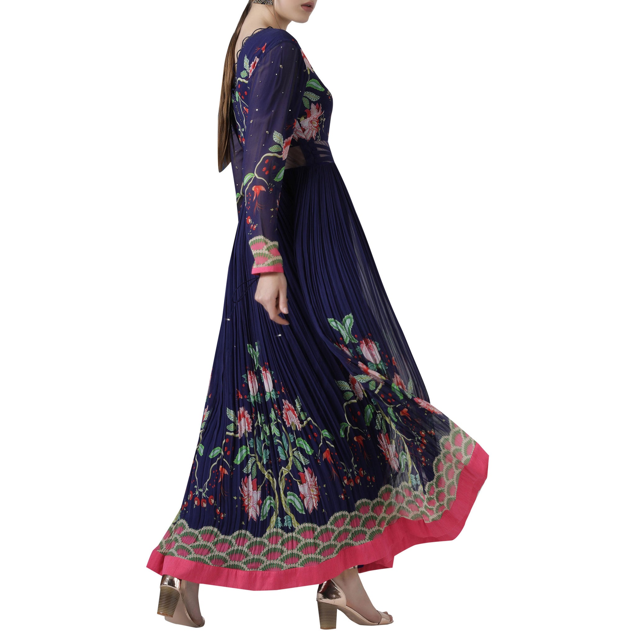 Embroidered Gown