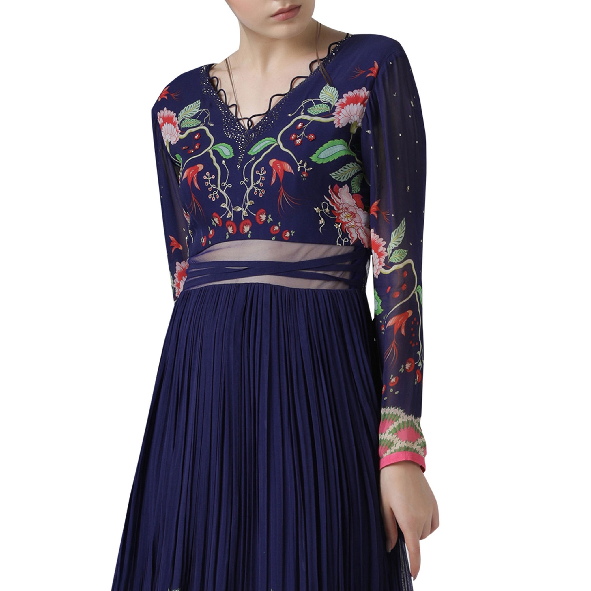 Embroidered Gown