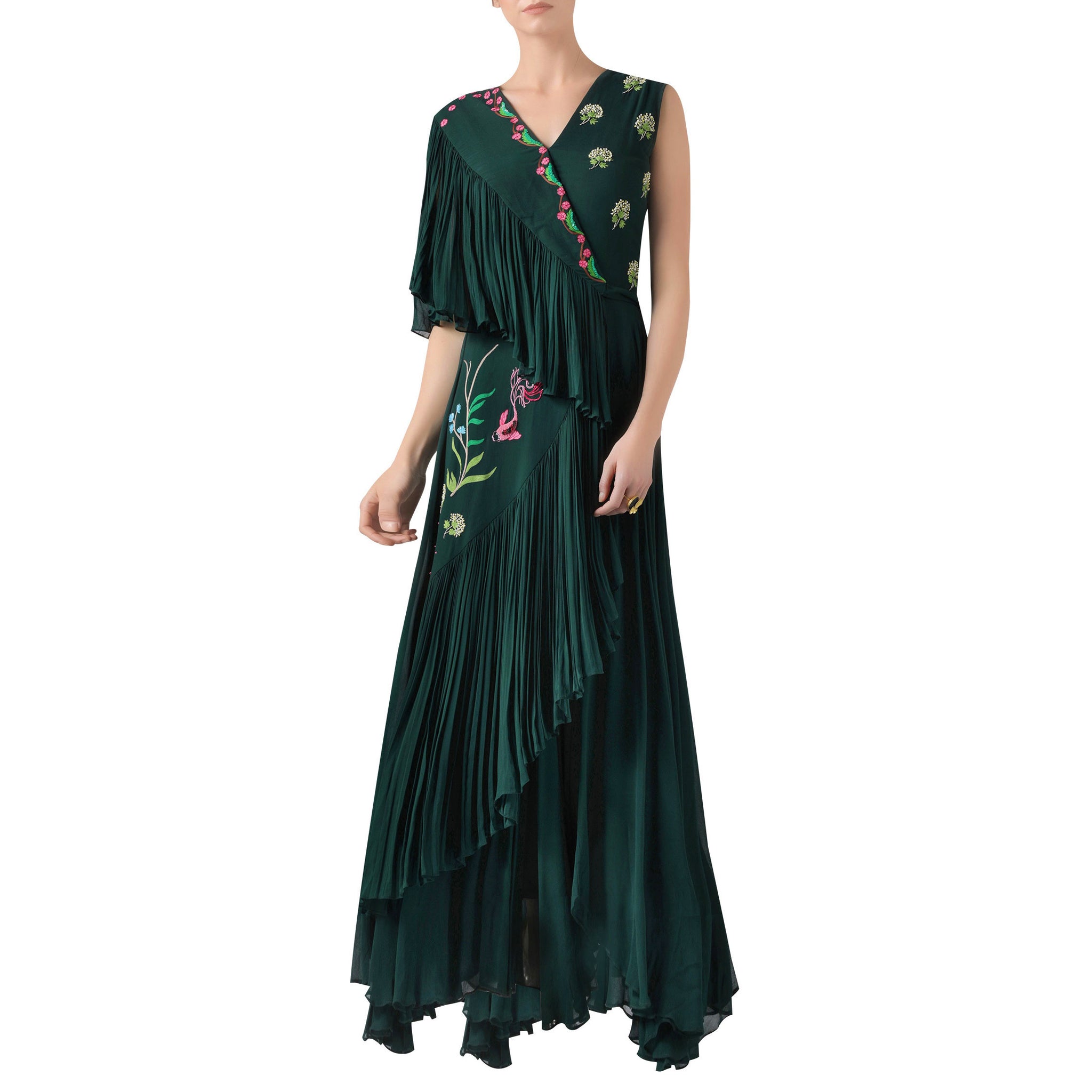 Embroidered Gown