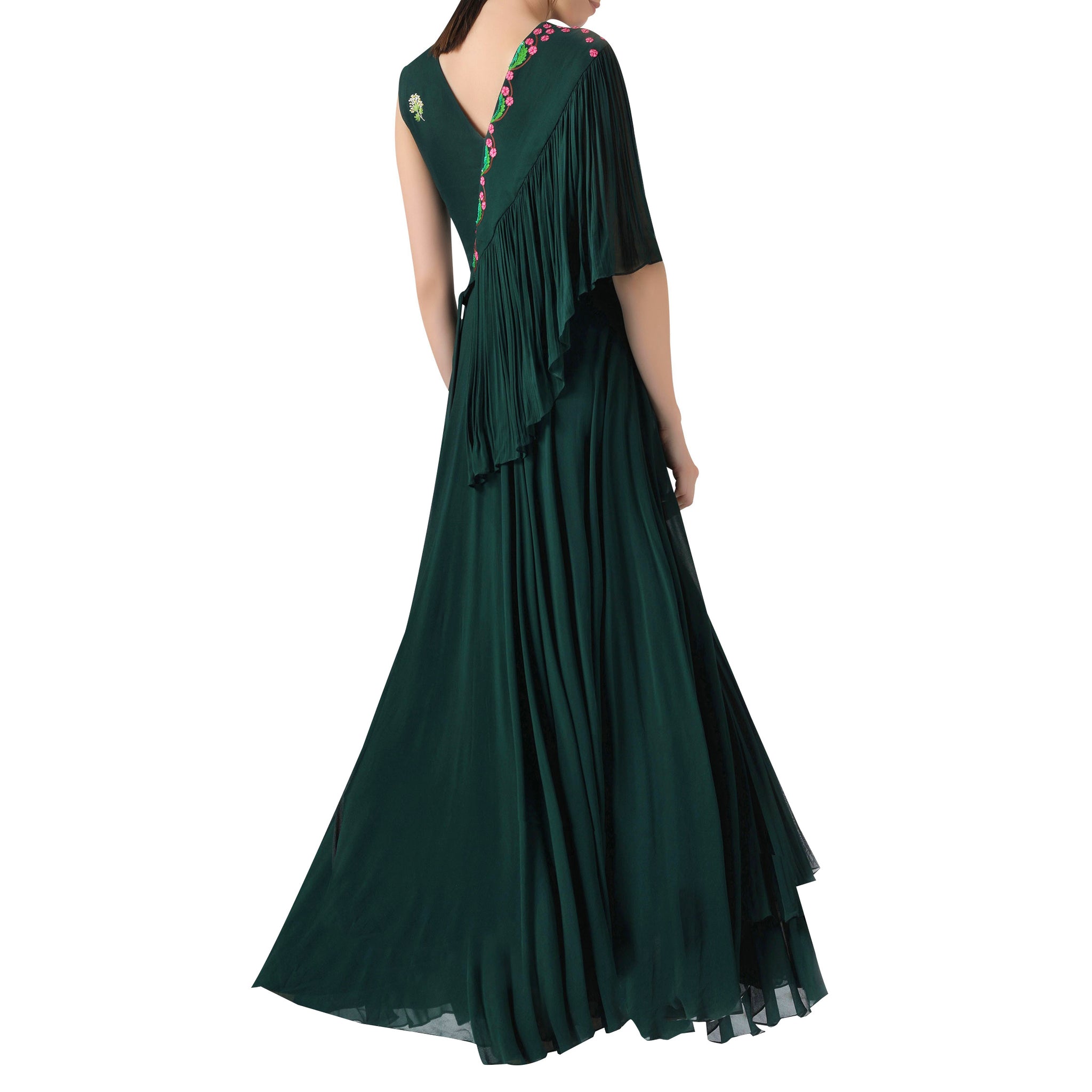 Embroidered Gown