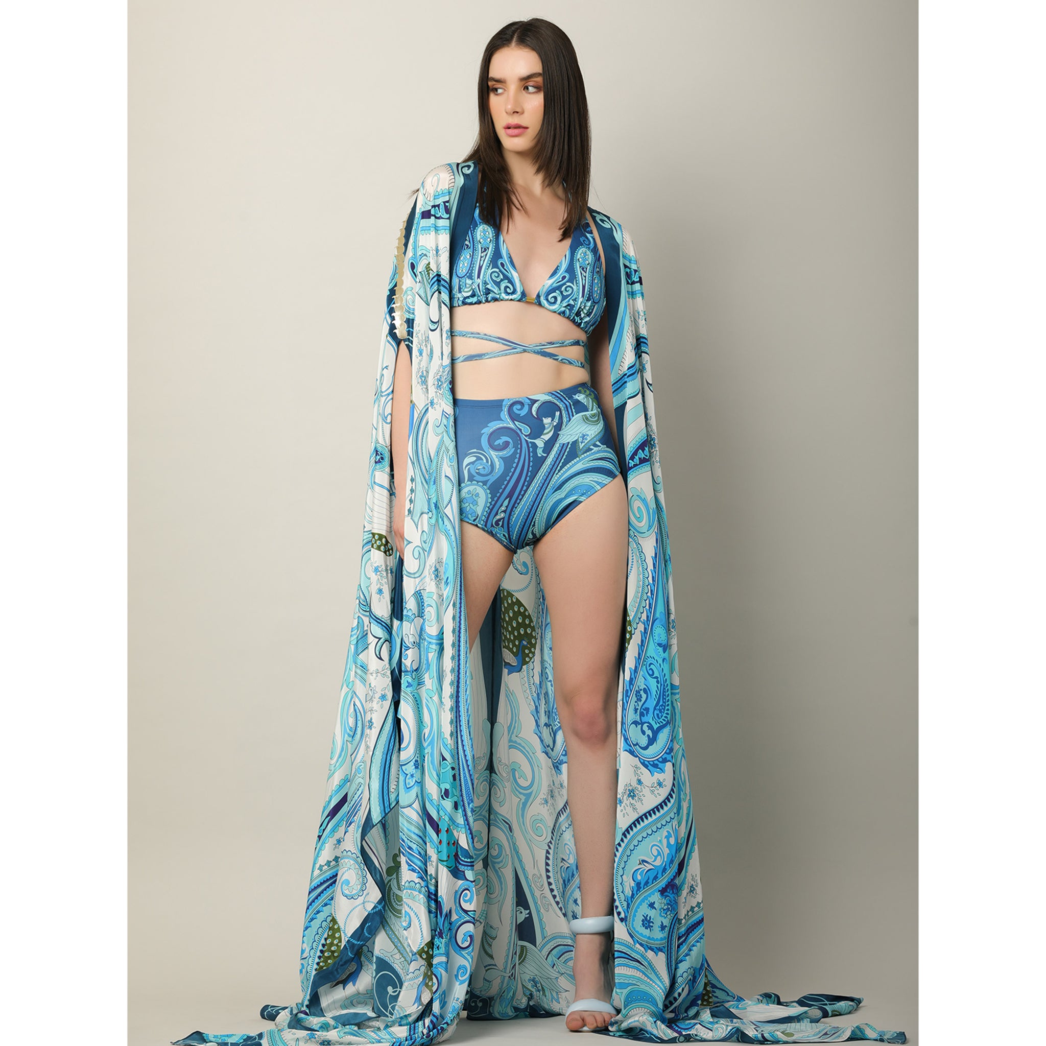 Embroidered Cape