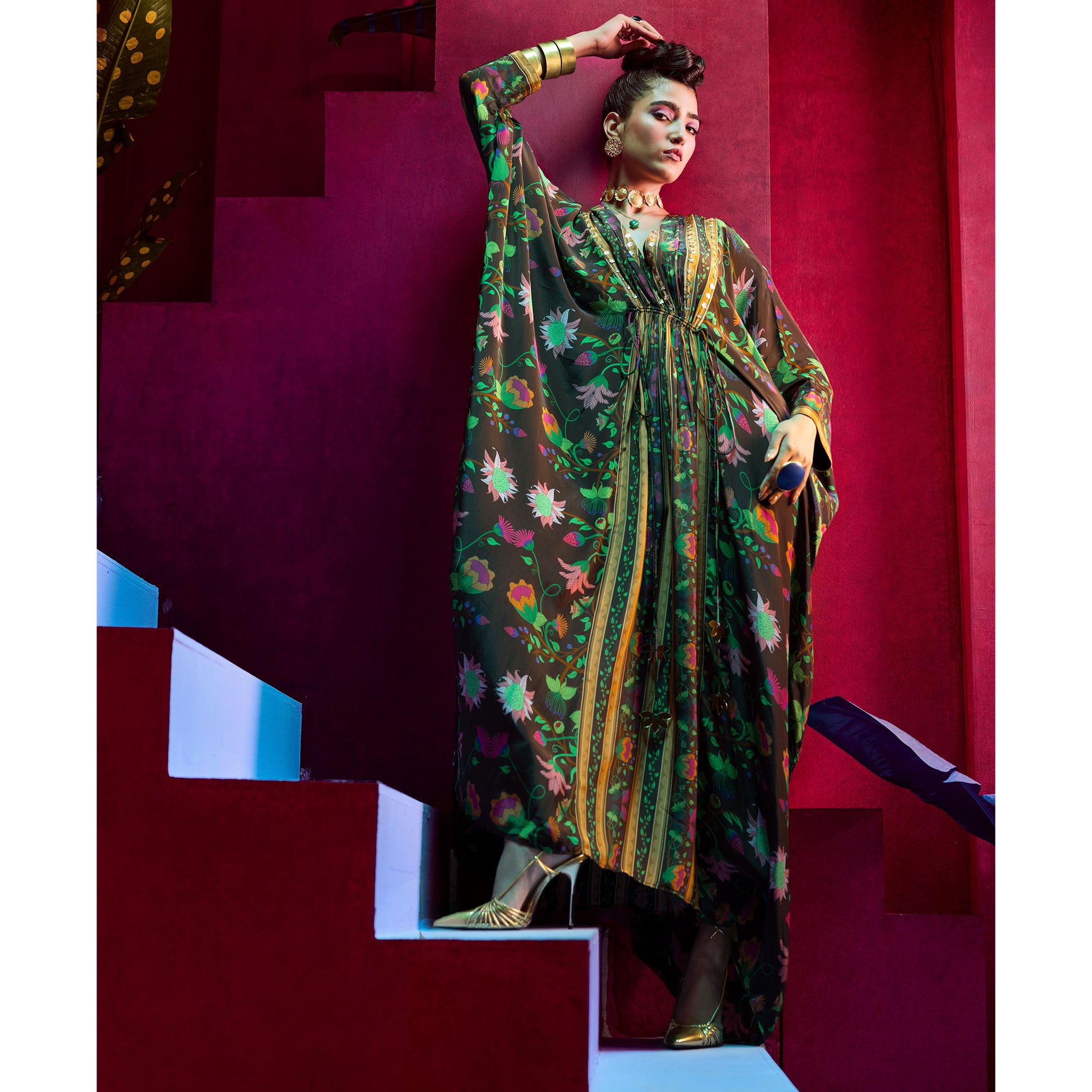 Embroidered Kaftan