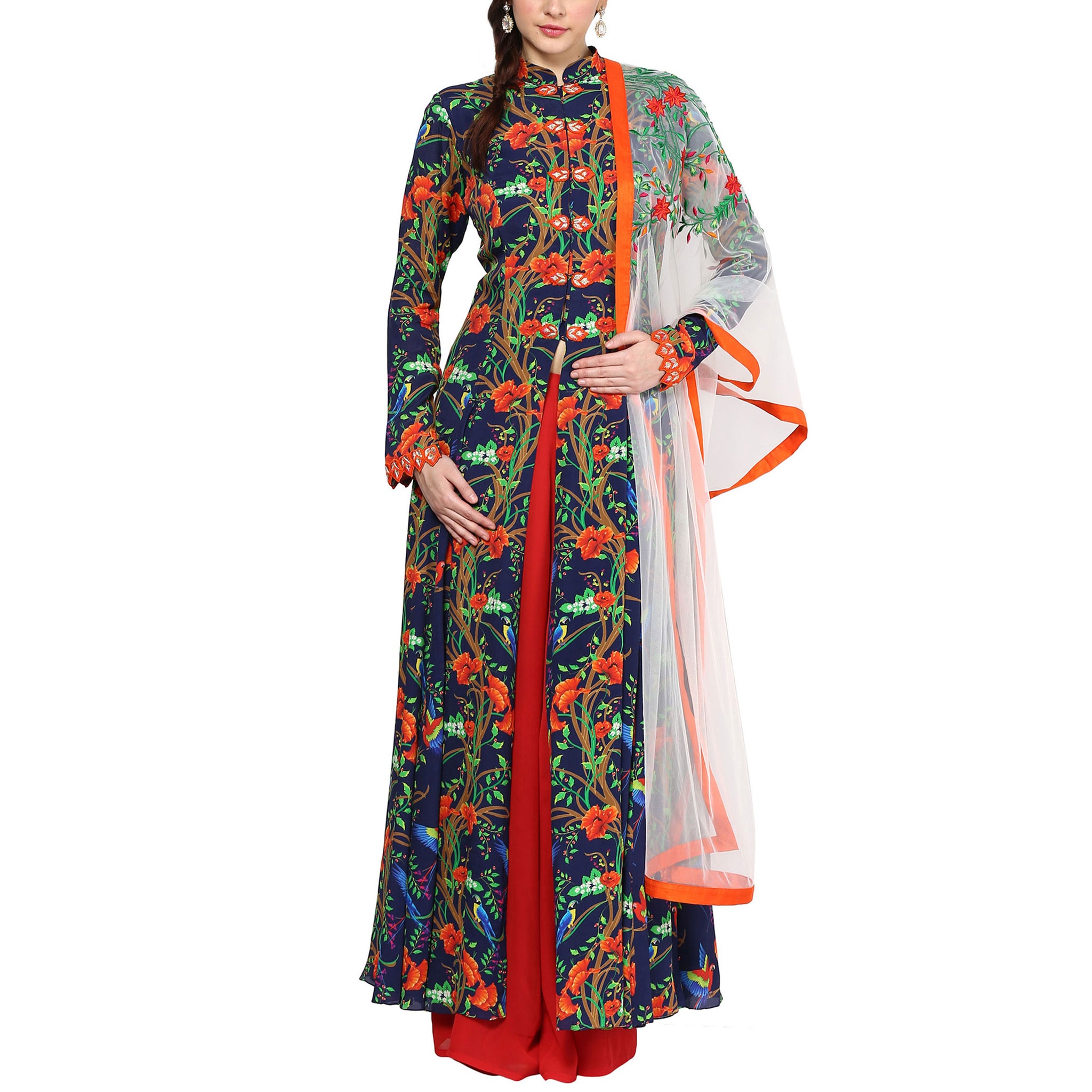 Embroidered Kurta Set