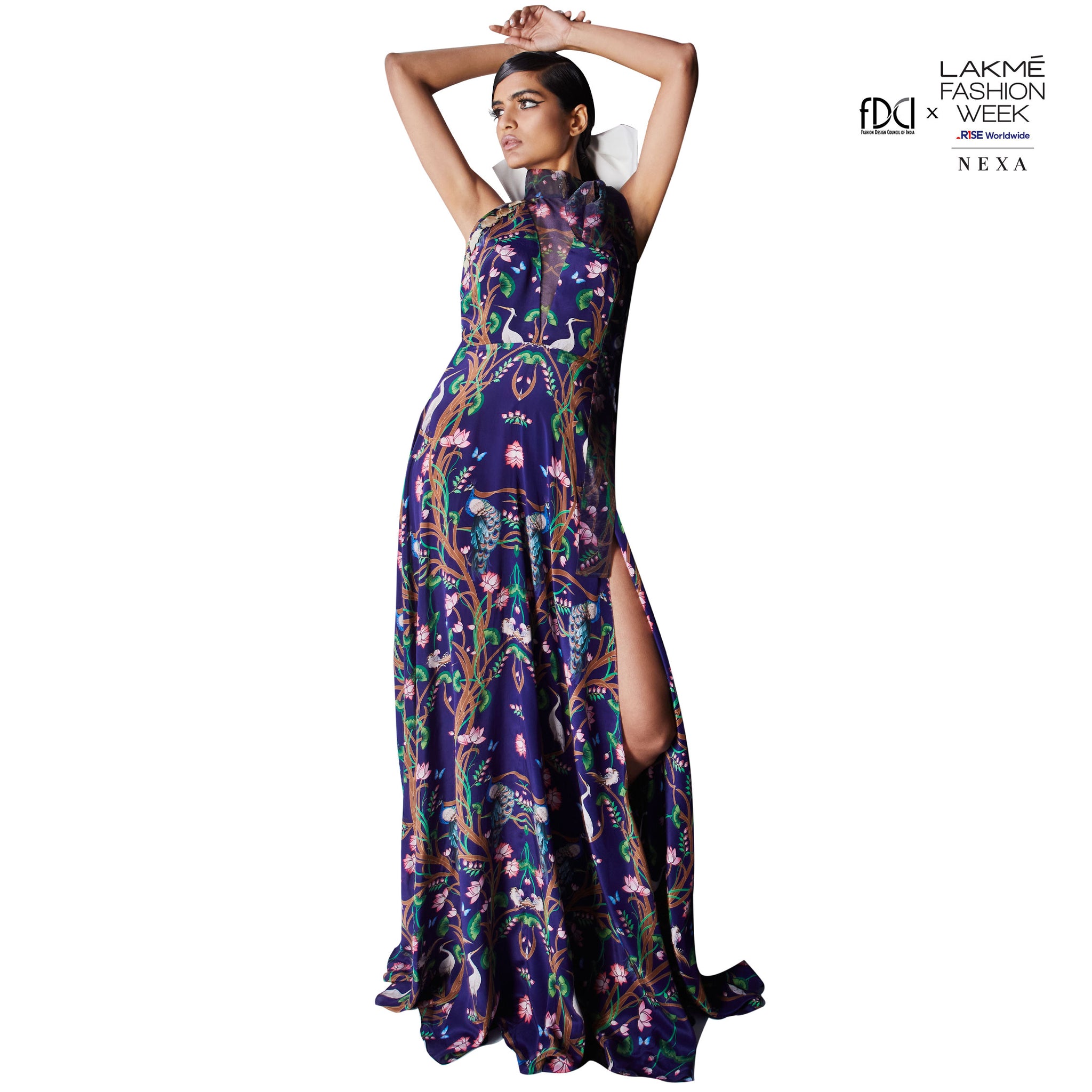 Embroidered Maxi Dress