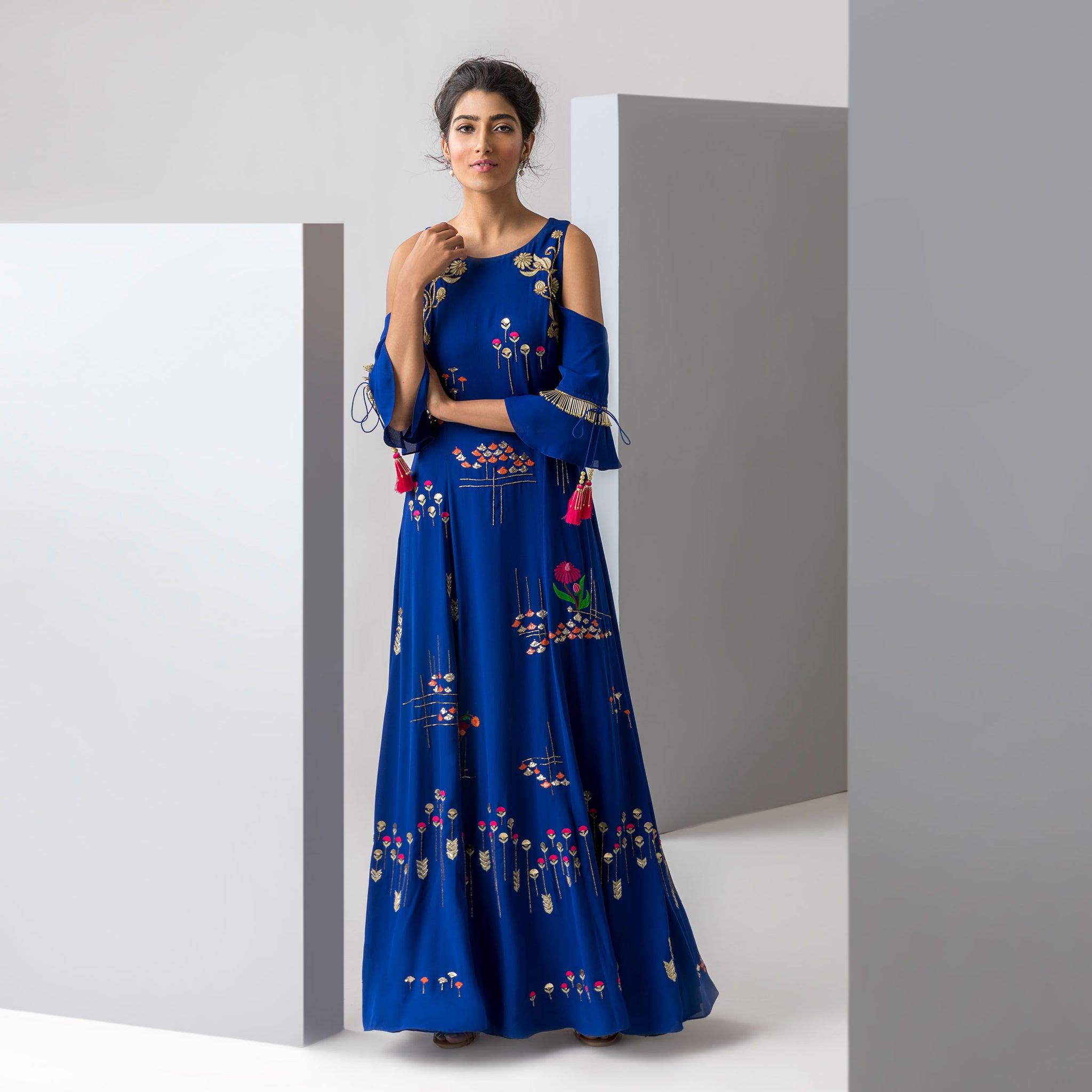 Embroidered Gown