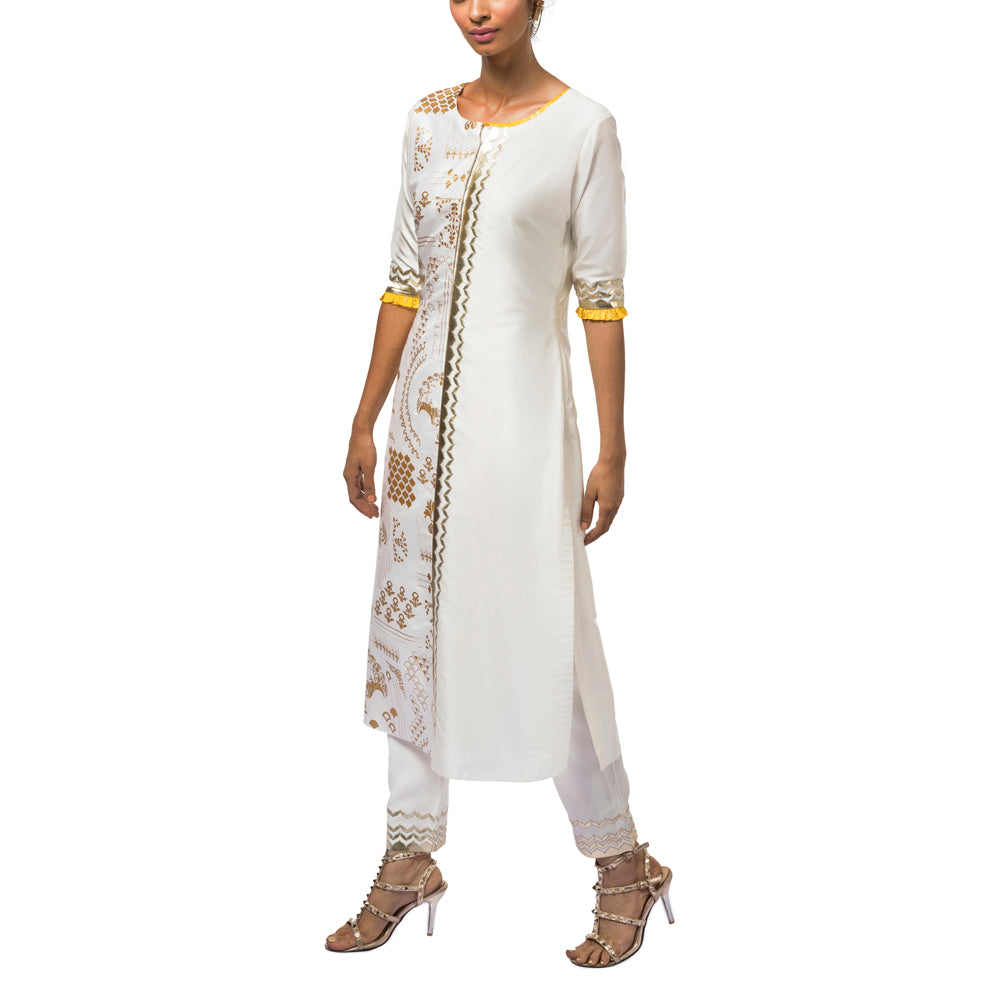 Embroidered Kurta Set