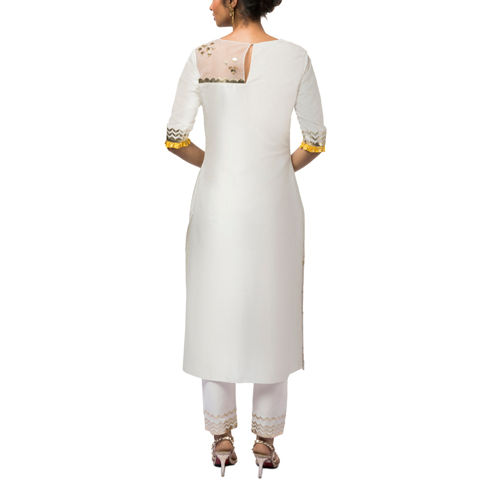 Embroidered Kurta Set