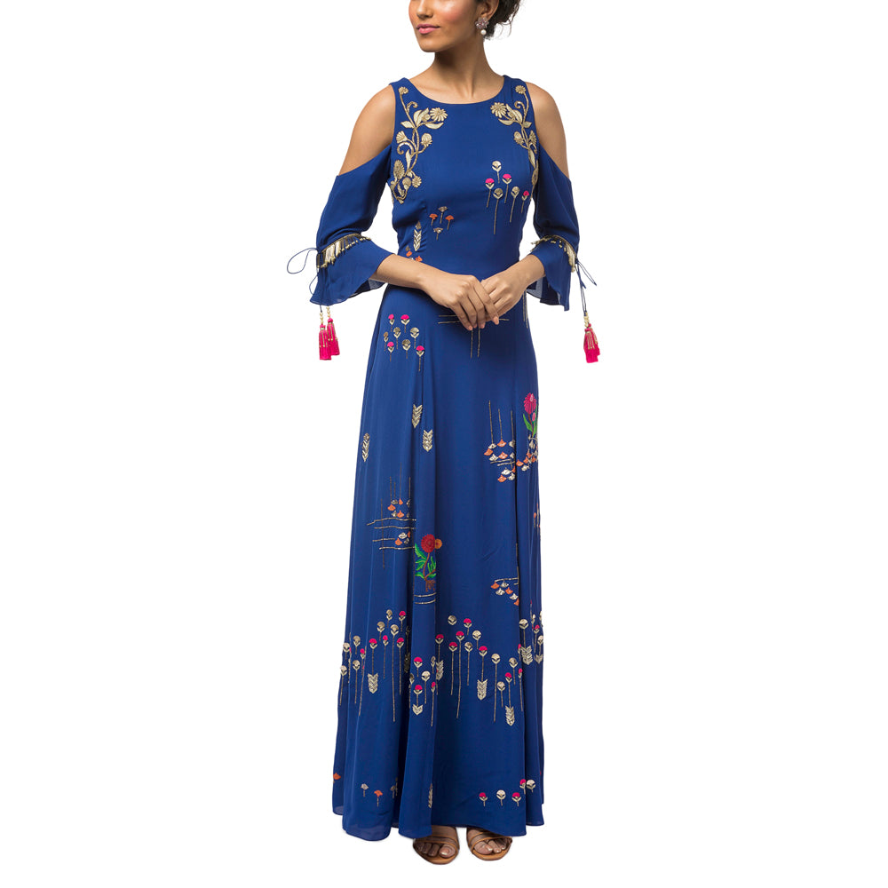 Embroidered Gown