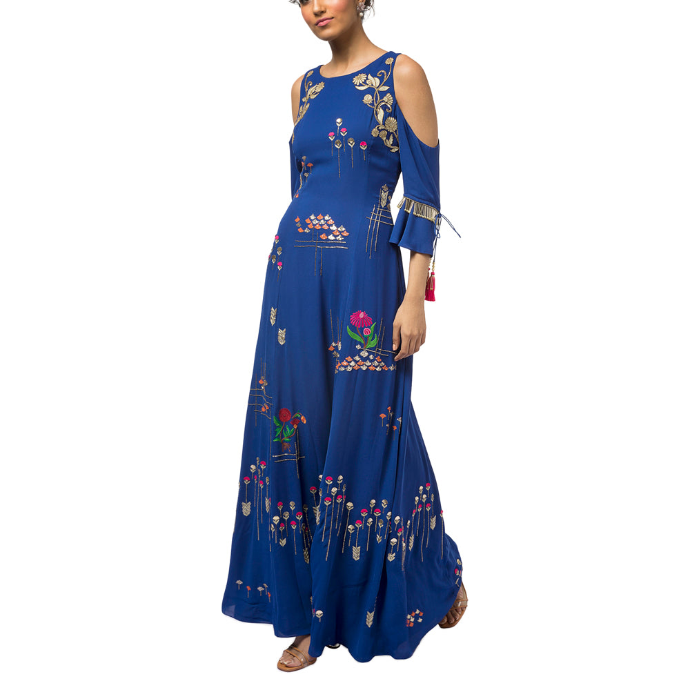 Embroidered Gown