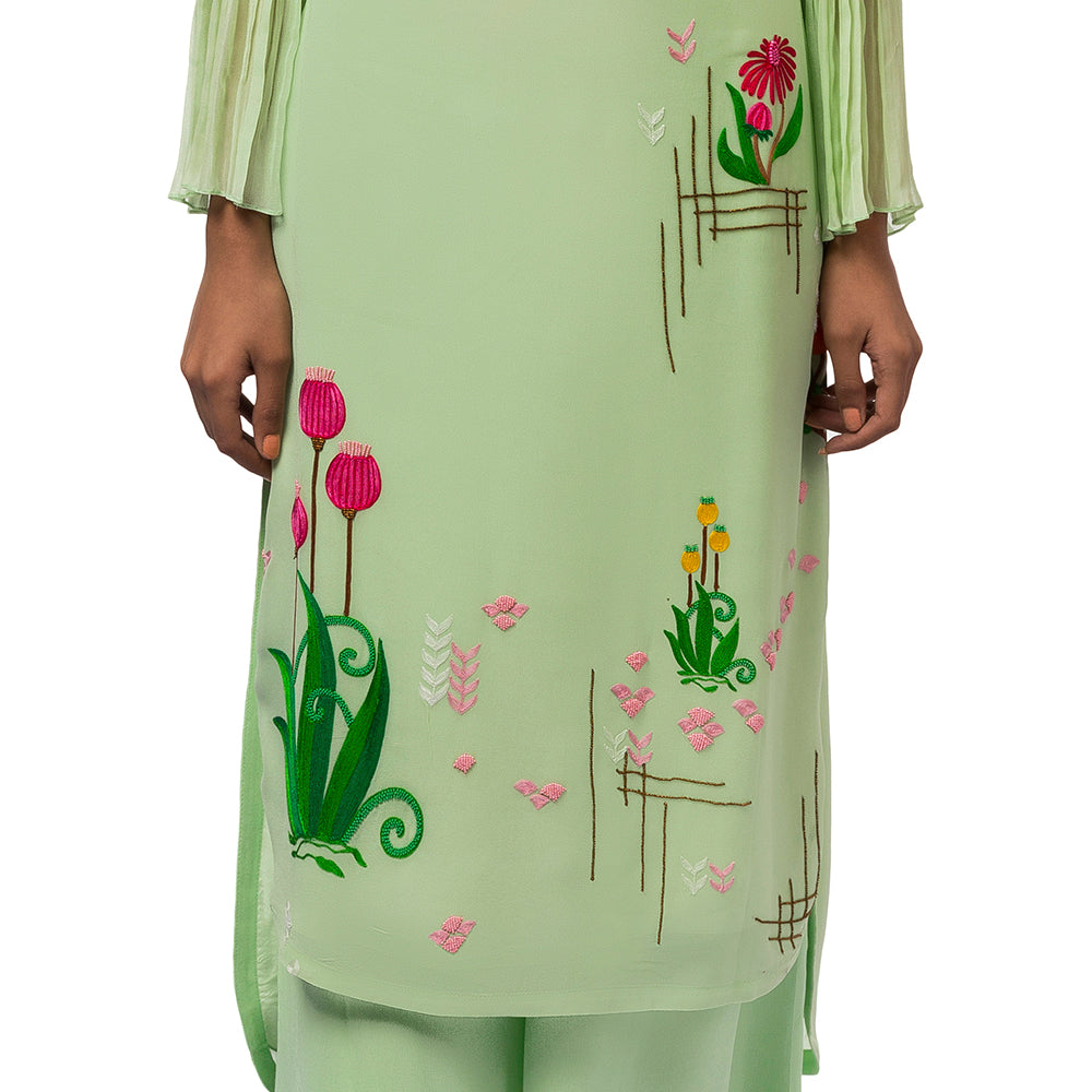 Embroidered Kurta Set