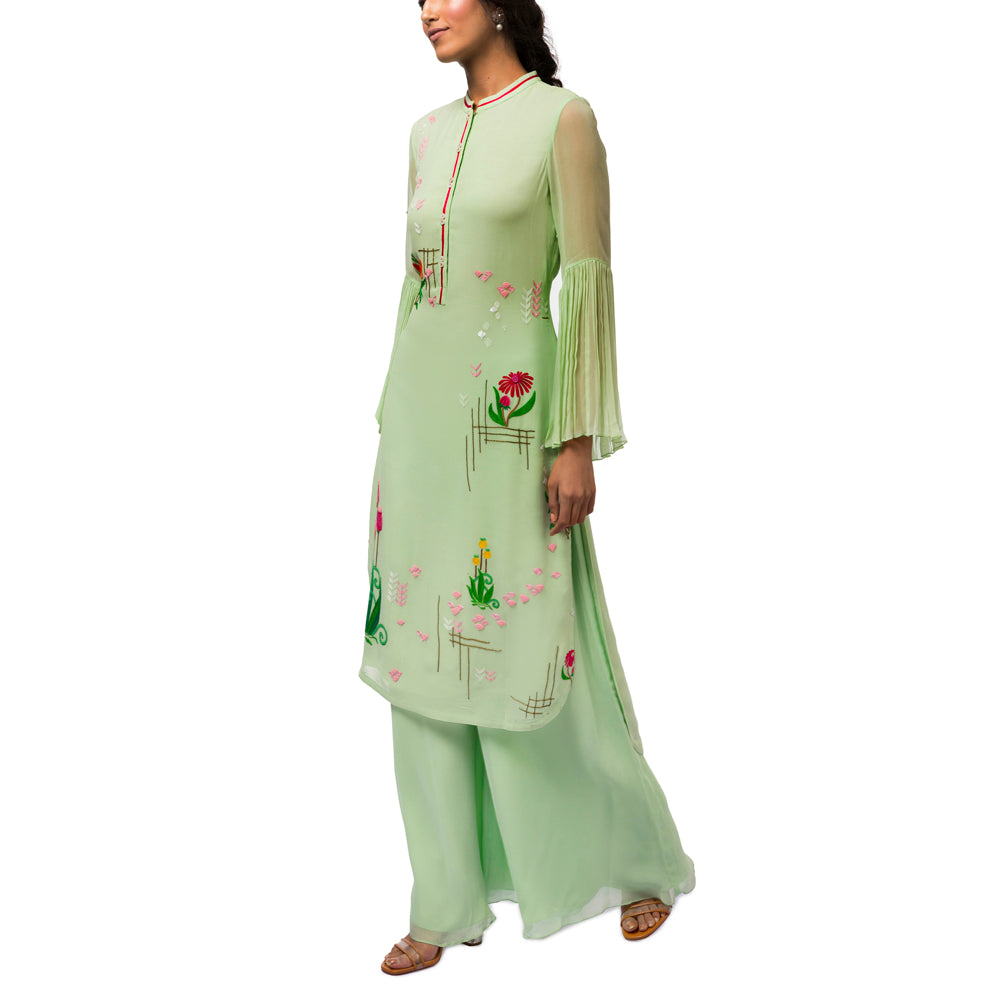 Embroidered Kurta Set