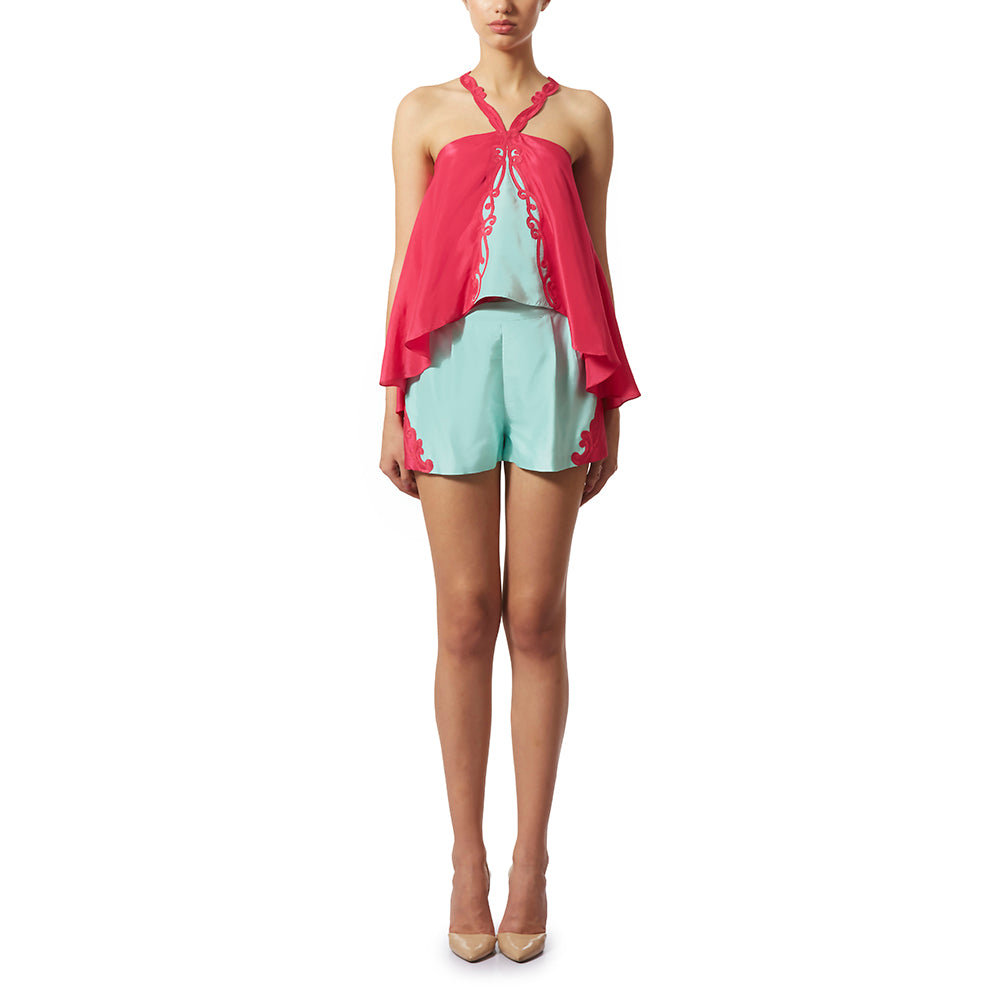Embroidered Shorts
