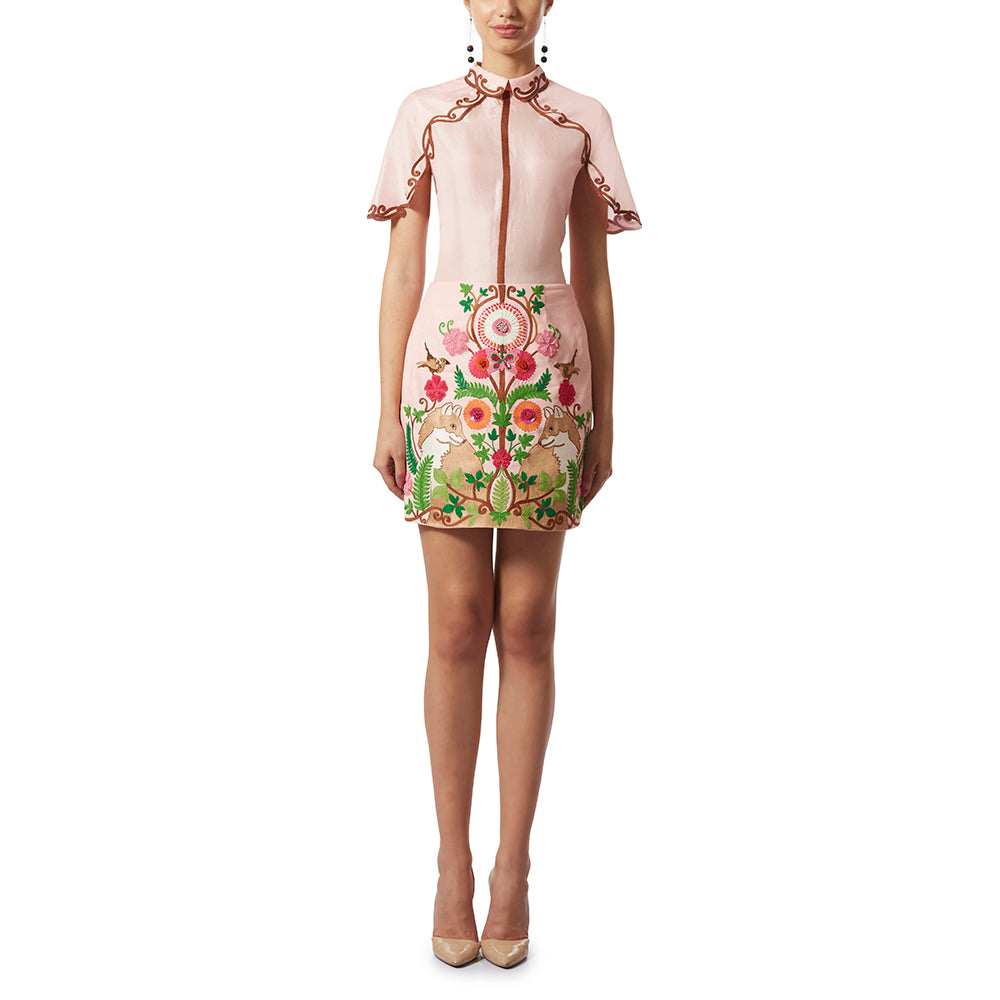 Embroidered Skirt