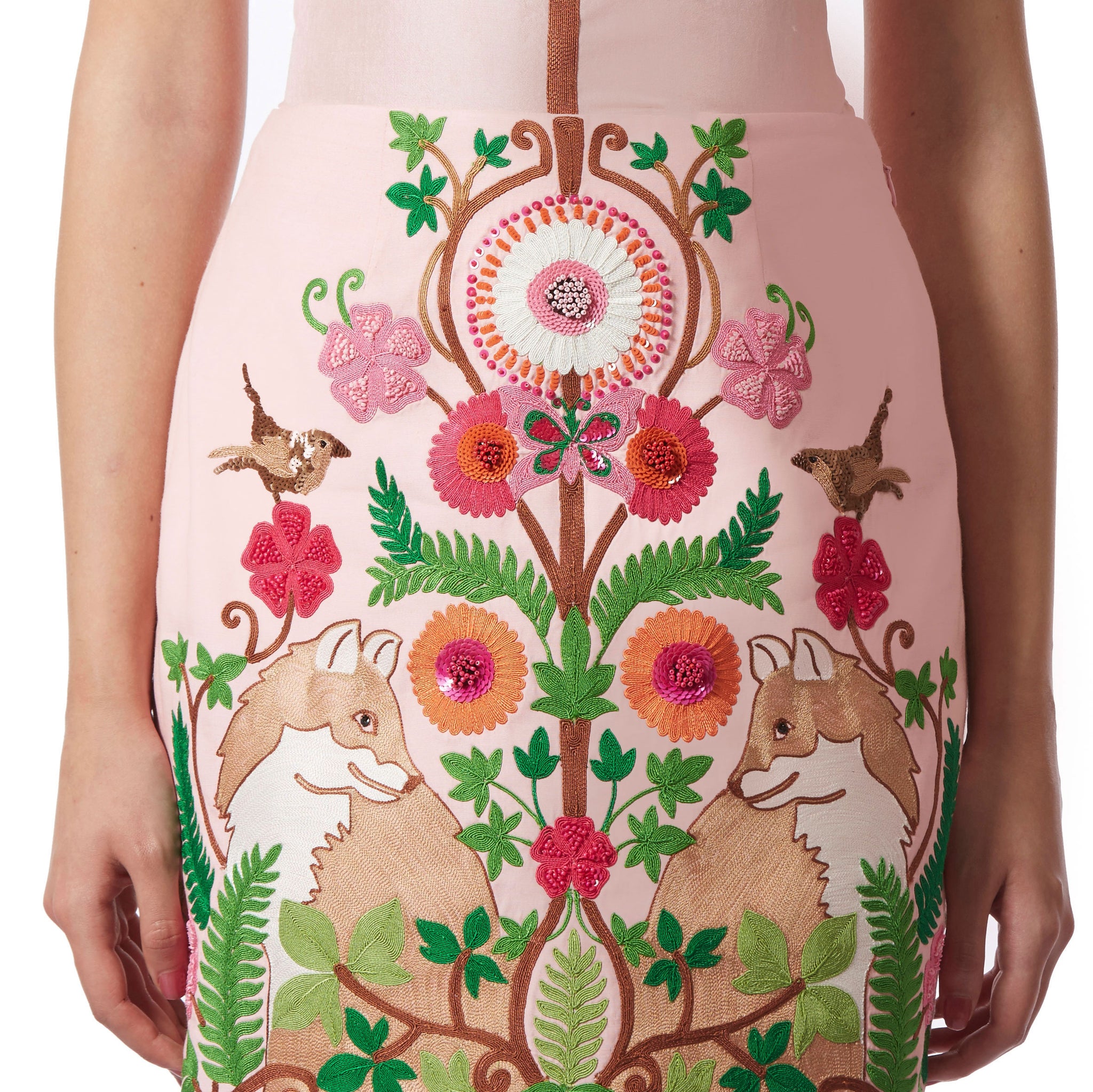 Embroidered Skirt