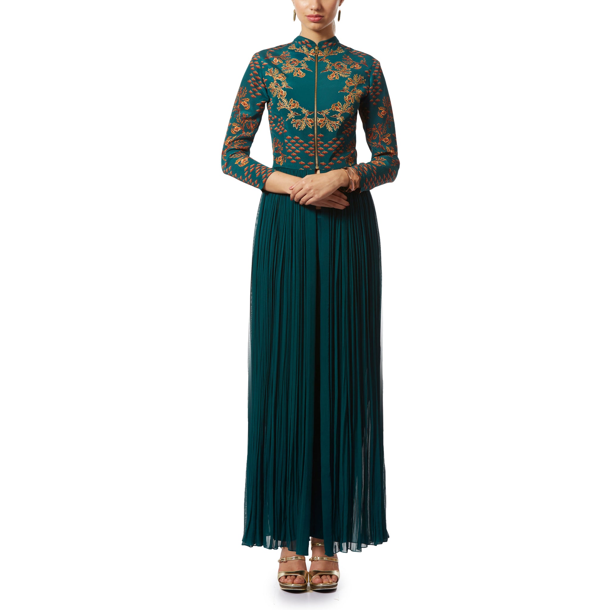 Embroidered Tunic with  Pants